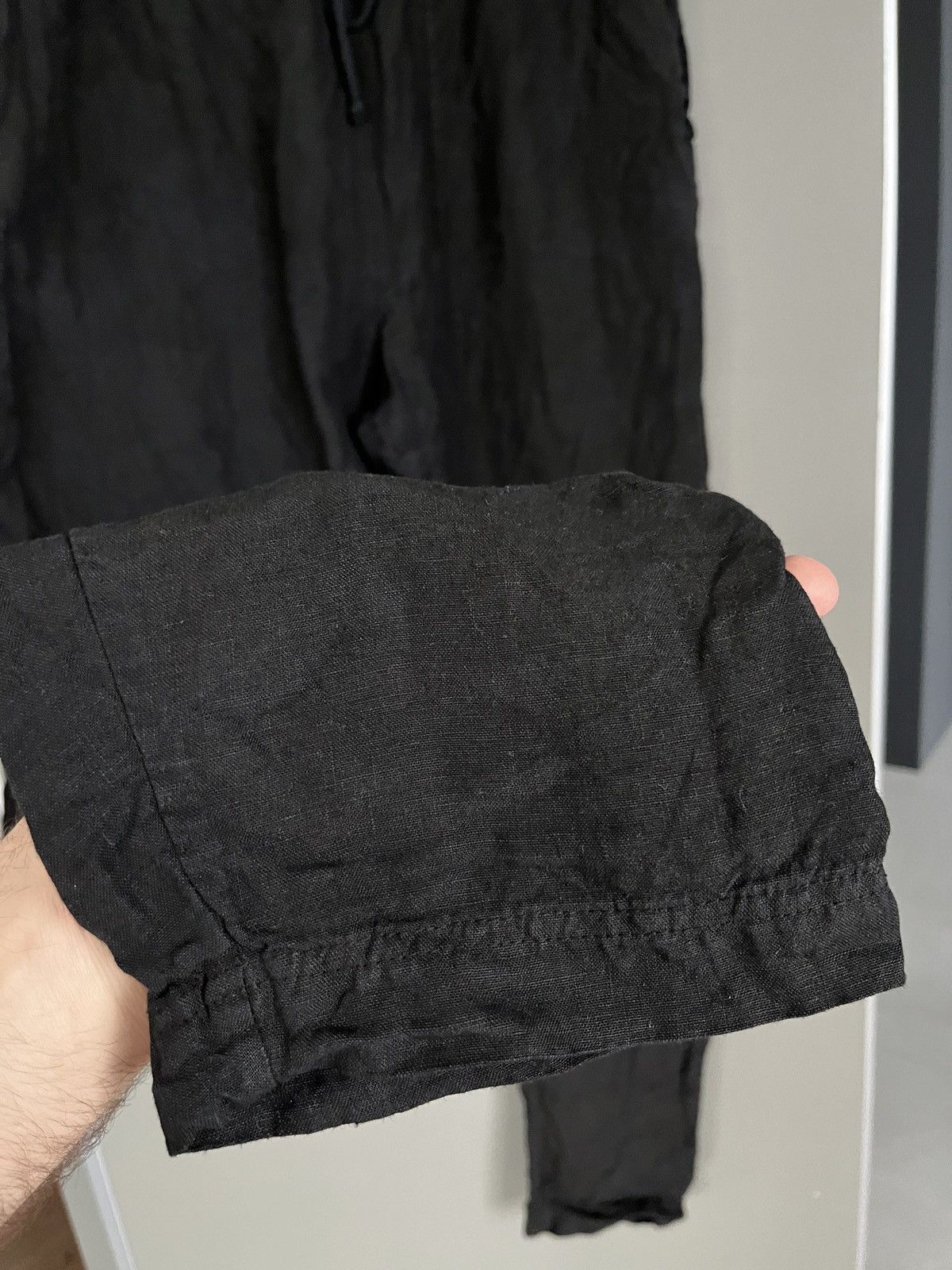 Lost & Found Ria Dunn Lost & Found Ria Dunn Linen Avant Garde Asymmetrical Pants Size US 34 / EU 50 - 7 Thumbnail