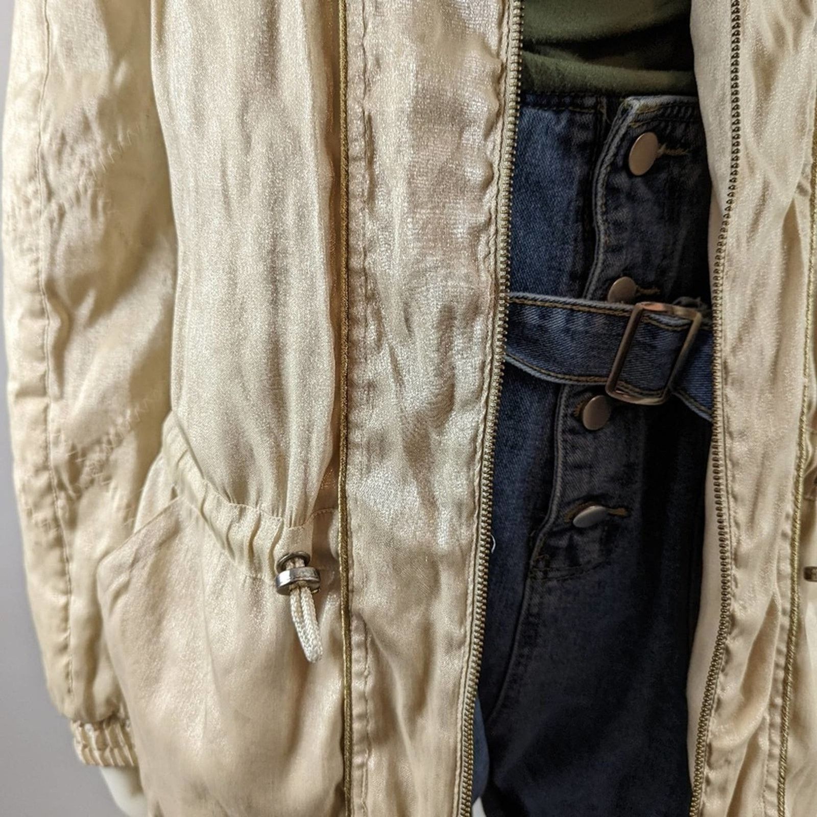 Vintage Vintage East West Gold Quilted Jacket Size M / US 6-8 / IT 42-44 - 7 Thumbnail