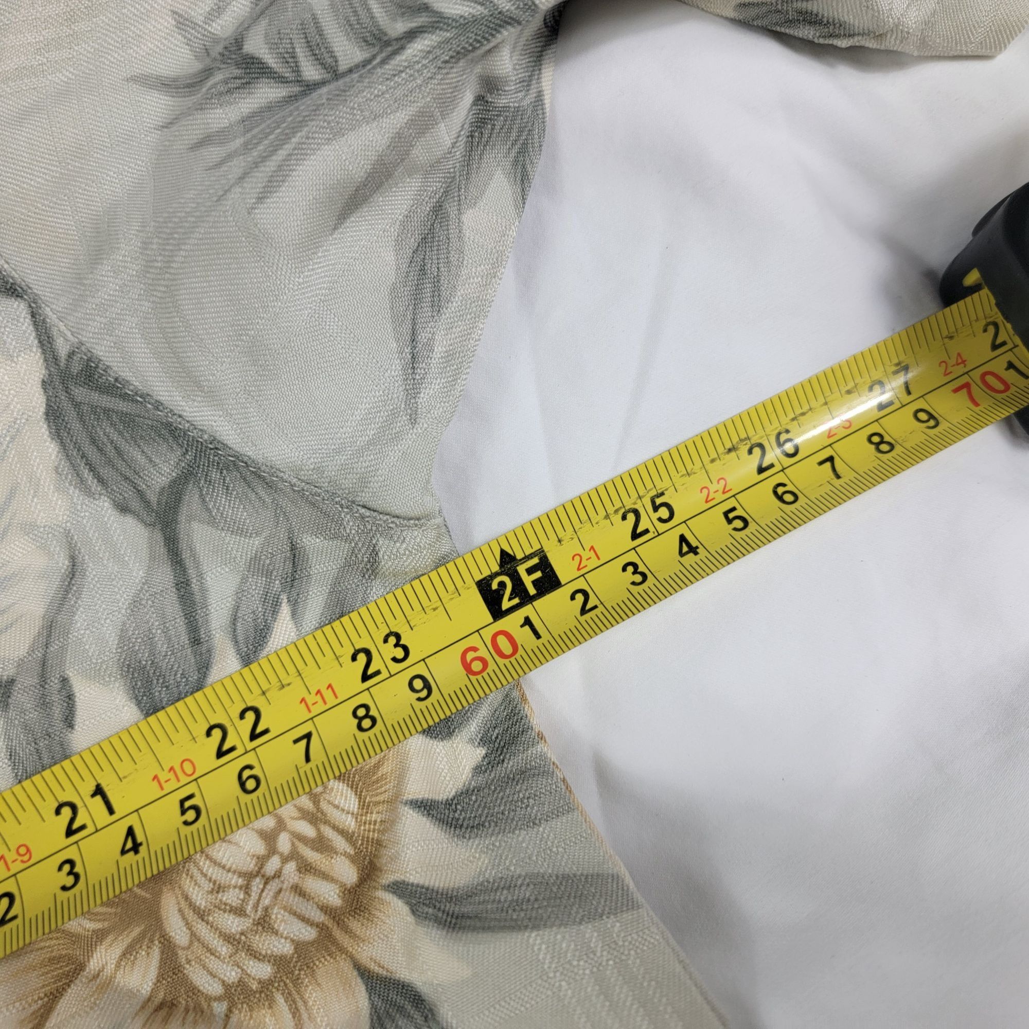 Tommy Bahama Tommy Bahama Mens Large Beige Short Sleeve Floral Hawaiian S Size US L / EU 52-54 / 3 - 6 Thumbnail