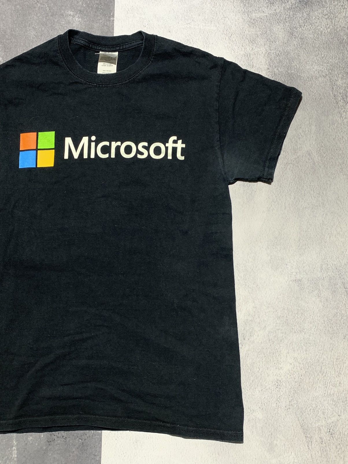 Other Vintage Y2K Microsoft faded tee big logo style size S Size US S / EU 44-46 / 1 - 3 Thumbnail