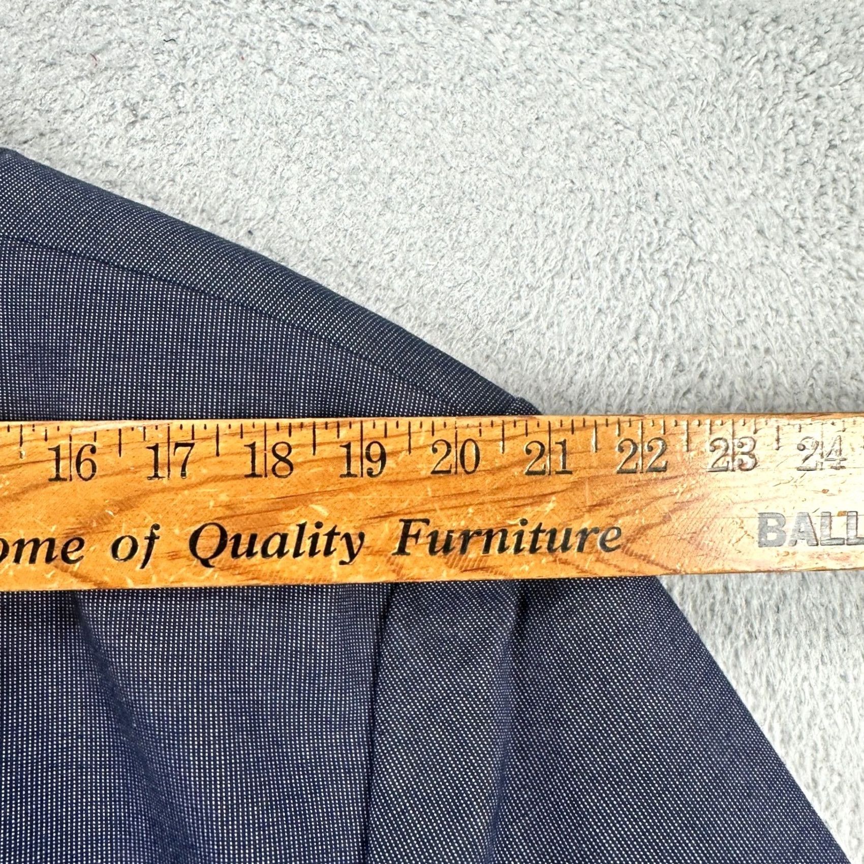 Old Navy Old Navy Women Blazer Shirt Sport Coat 2XL Navy Blue Stretch Pocket Long Sleeve Ladies Blazer Womens Size XXL / US 16-18 / IT 52-54 - 6 Thumbnail