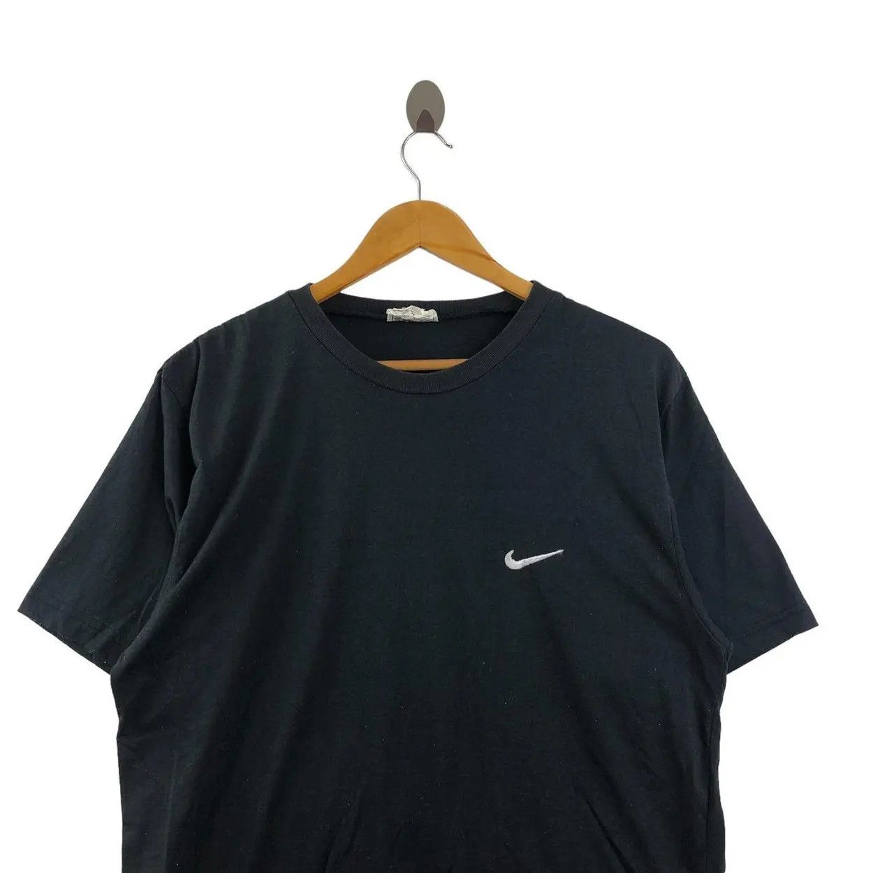 Other Vintage 90’ NIKE USA Embroidered Logo Plain Tee Shirt Size US L / EU 52-54 / 3 - 3 Thumbnail