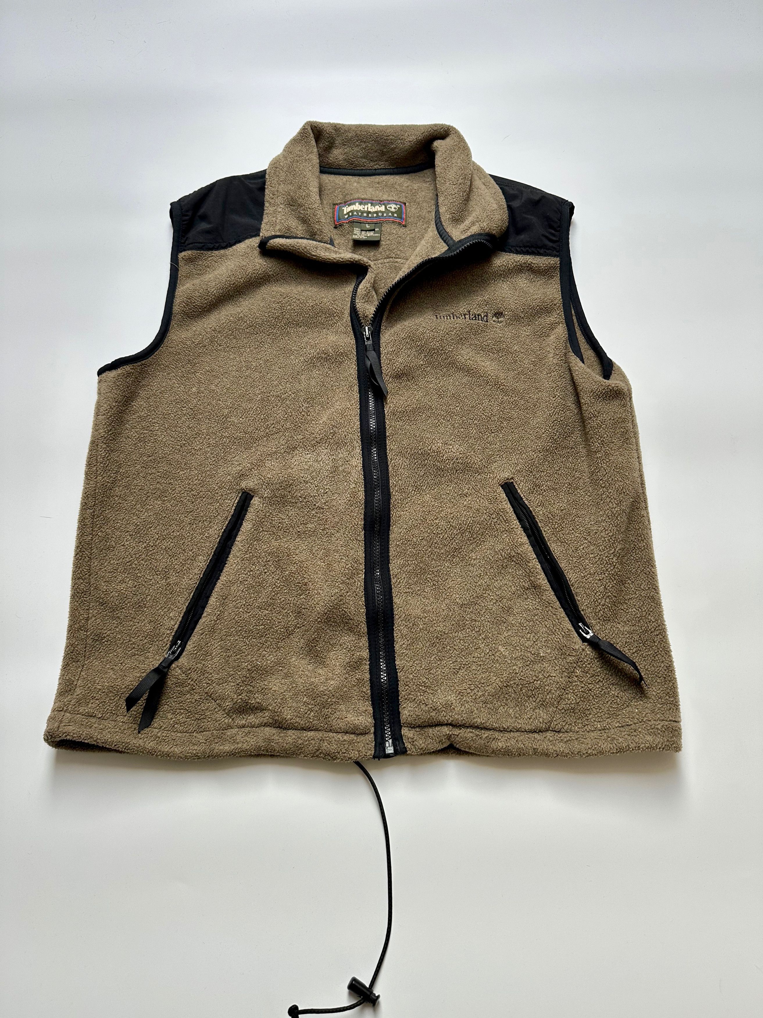 Timberland Timberland Fleece olive jacket made in USA Size US L / EU 52-54 / 3 - 2 Thumbnail
