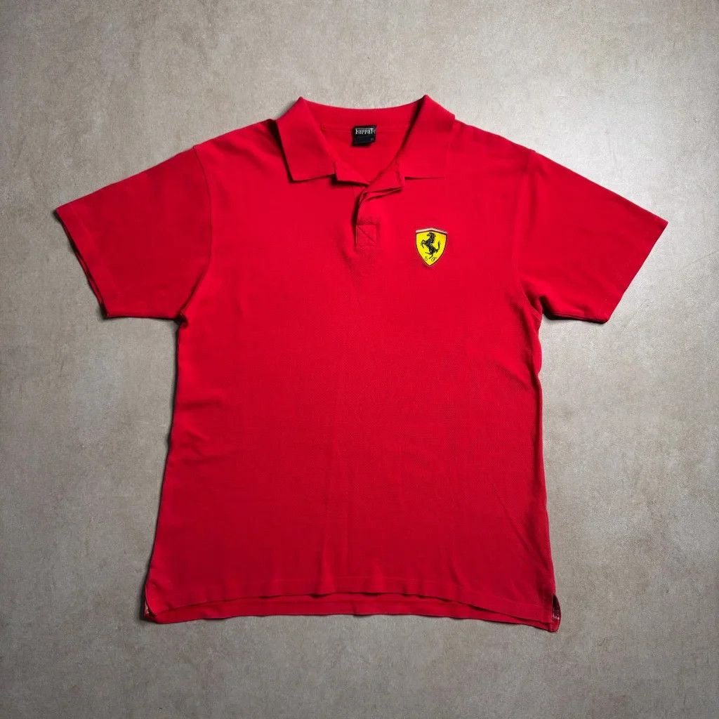 Ferrari Vintage Ferrari Polo Shirt- XL Size US M / EU 48-50 / 2 - 1 Thumbnail
