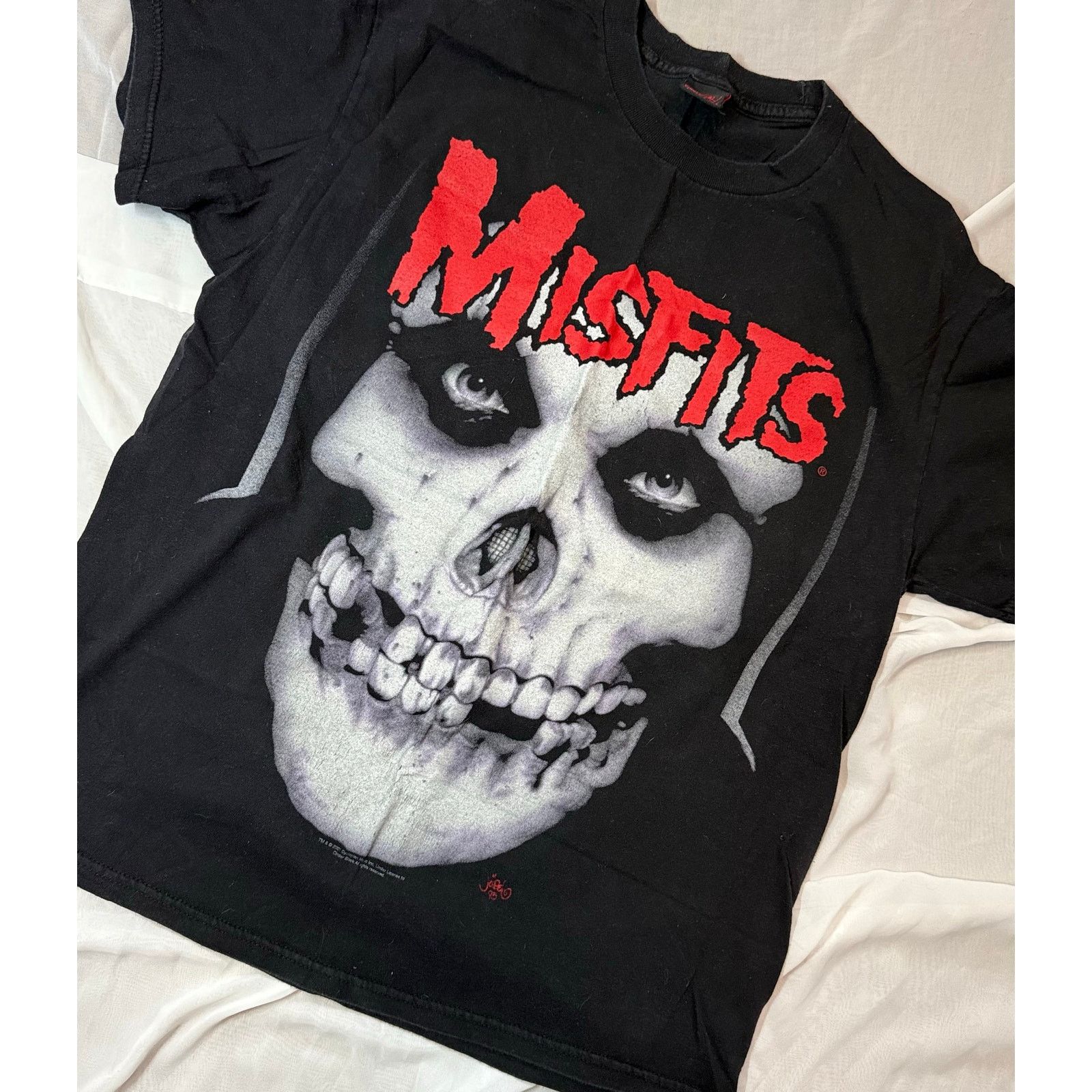 Hanes MISFITS 2001 T-Shirt Vintage. Cinder Block. Size US L / EU 52-54 / 3 - 1 Thumbnail