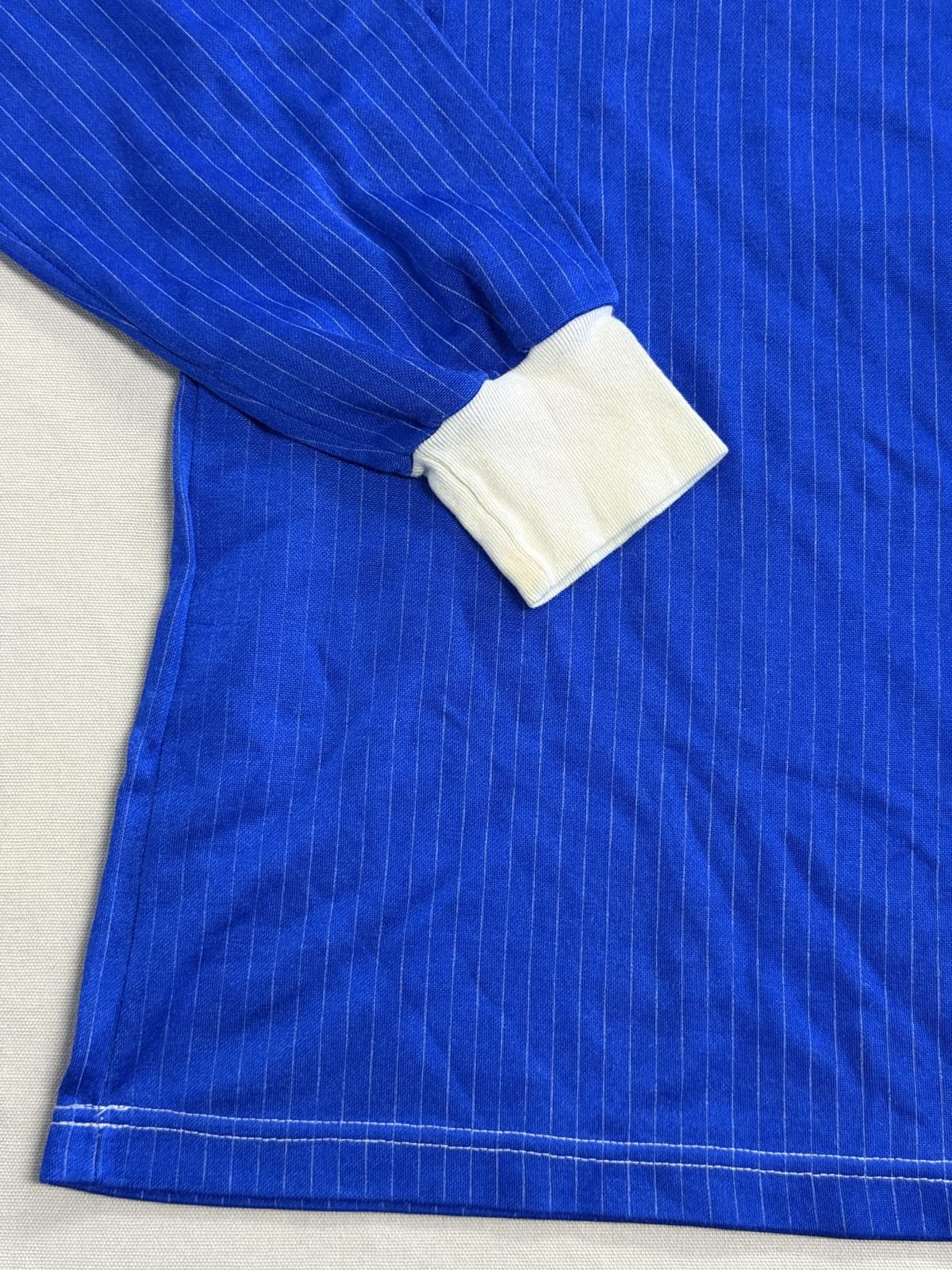Designer Vintage Football uhlsport Goalie Jersey Blue Pin Stripe - M Size US M / EU 48-50 / 2 - 4 Thumbnail