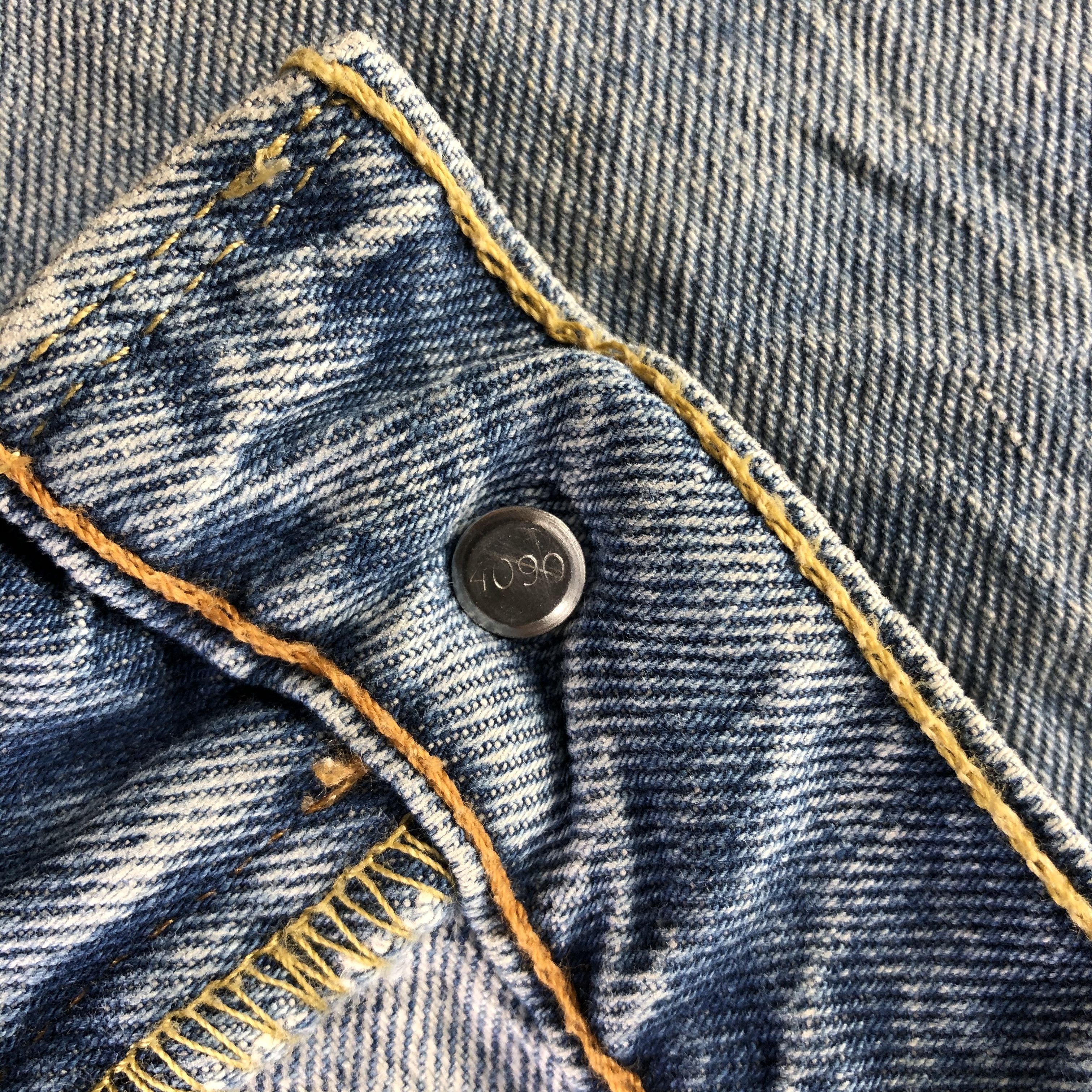 Levi's Vintage Blue Wash Levis 541 Jeans-J4276 Size US 44 / EU 60 - 8 Thumbnail