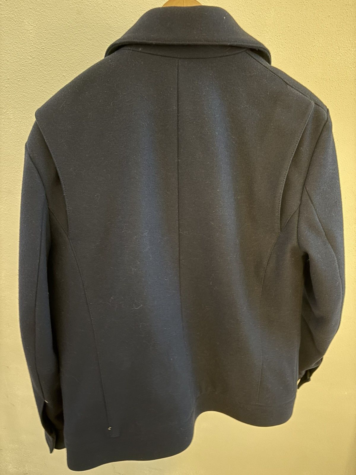 Helmut Lang Helmut Lang blue wool duffel coat,removable shearling collar Size US M / EU 48-50 / 2 - 5 Thumbnail