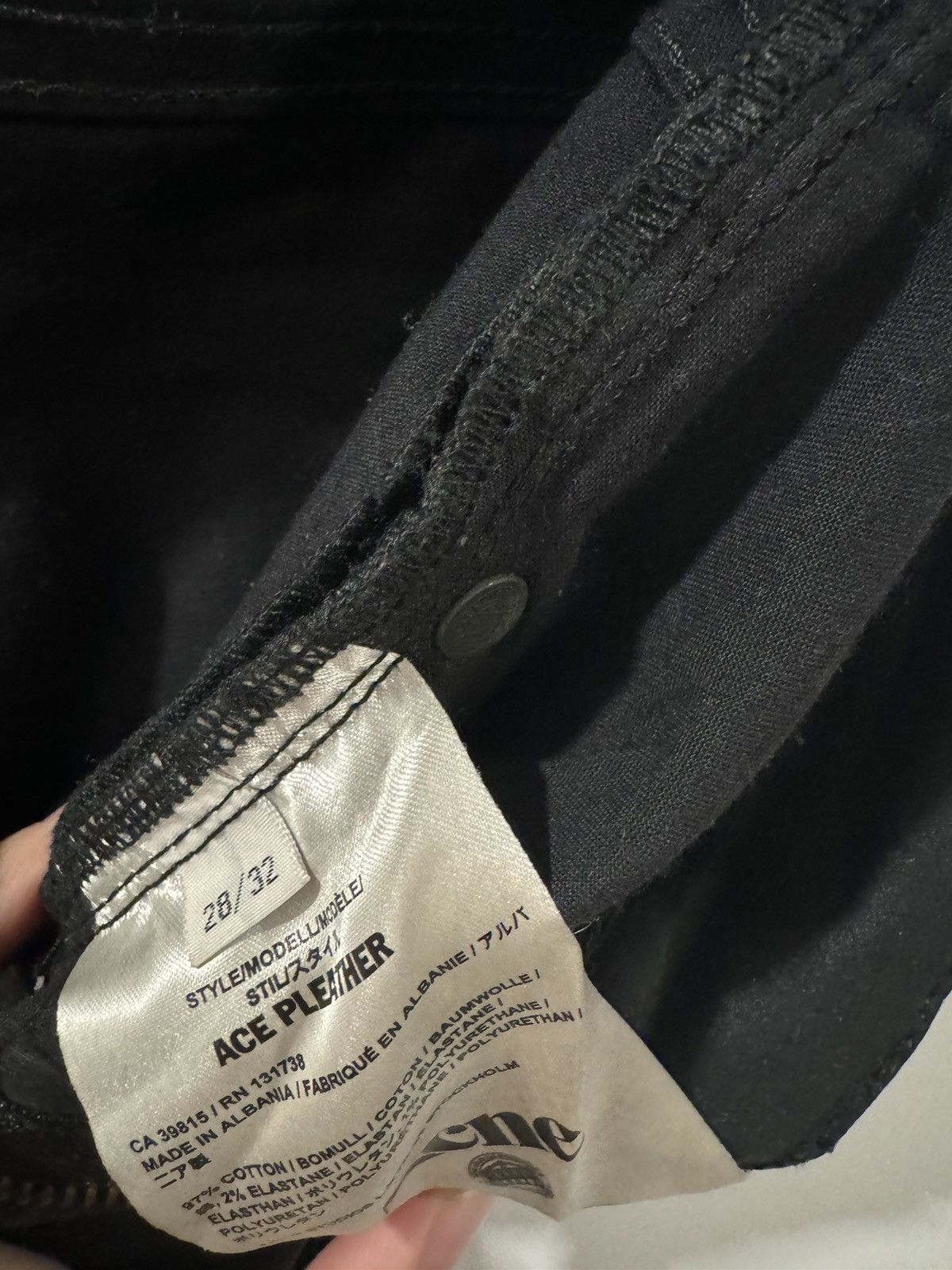 Acne Studios Acne Studios waxed “pleather” jeans 2017 Size US 28 / EU 44 - 9 Thumbnail