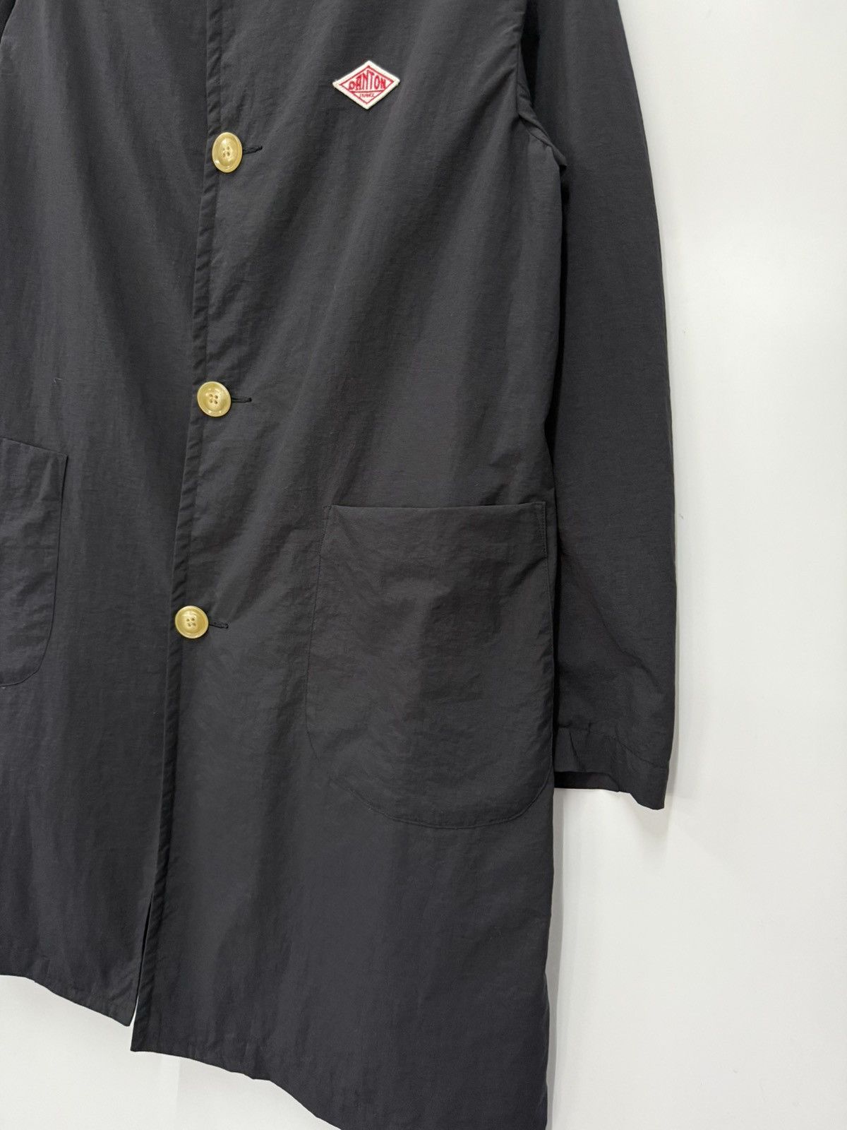 Danton 🔥 DANTON NYLON VETEMENTS DE TRAVAIL FRANCE LONG COAT Size US S / EU 44-46 / 1 - 2 Thumbnail