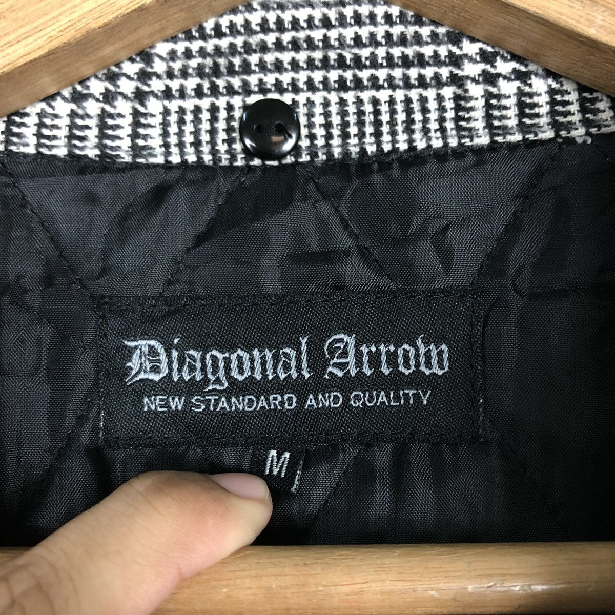 Japanese Brand 📌VINTAGE BIKER JACKET BONDAGE BIG POCKETS DIAGNOL ARROW Size US M / EU 48-50 / 2 - 20 Thumbnail