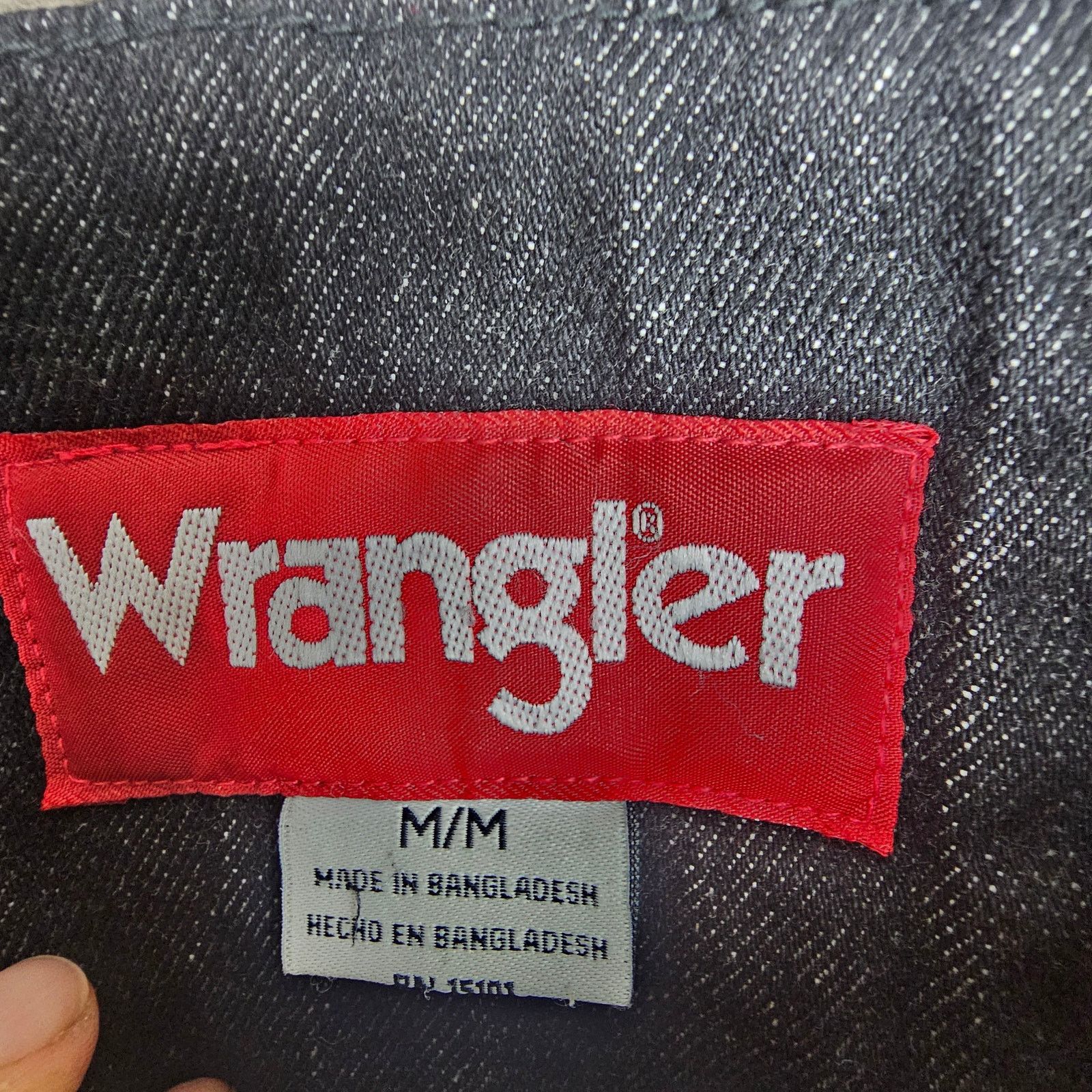 Wrangler Vintage Wrangler Denim Chore Coat Barn Jacket M Sherpa Lined Size US M / EU 48-50 / 2 - 7 Thumbnail