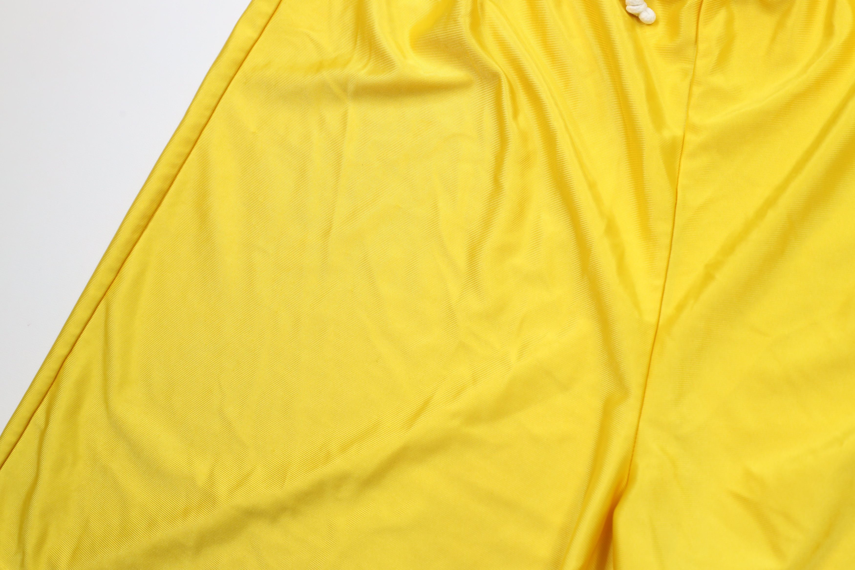 Nike × Vintage Vintage 90s Nike Mini Swoosh Above Knee Shorts Yellow USA Size US 36 / EU 52 - 9 Thumbnail