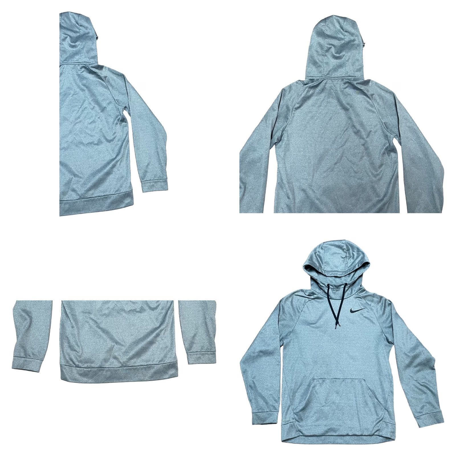 Nike Nike Dri-Fit Gray Pullover Hoodie Women's Sweatshirt Sz Small Hoodie Size S / US 4 / IT 40 - 9 Thumbnail