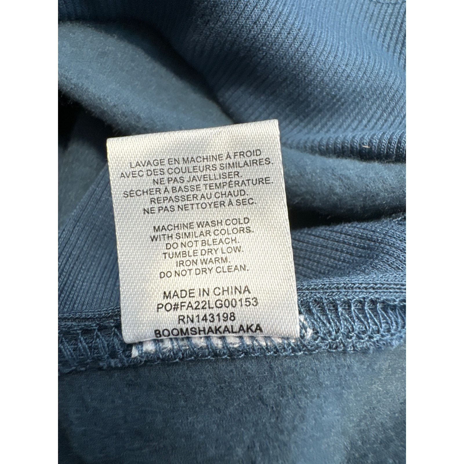 Chubbies Chubbies Blue Soft Terry Crewneck Sweatshirt men sz M Size US M / EU 48-50 / 2 - 9 Thumbnail