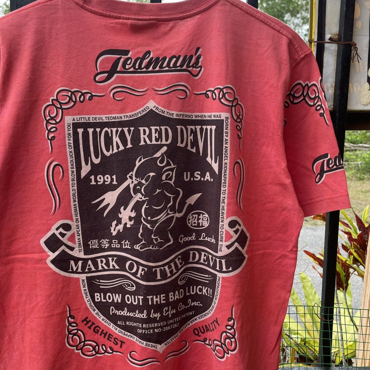Tedman 🔥🇯🇵Tedman Company OG Big Logo Devil Design Graphic Tee Size US M / EU 48-50 / 2 - 3 Thumbnail