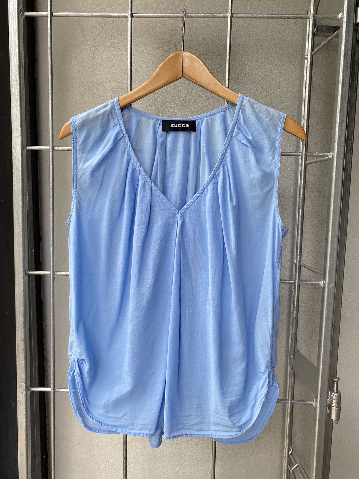 Zucca Zucca blue blouse Size M / US 6-8 / IT 42-44 - 10 Thumbnail