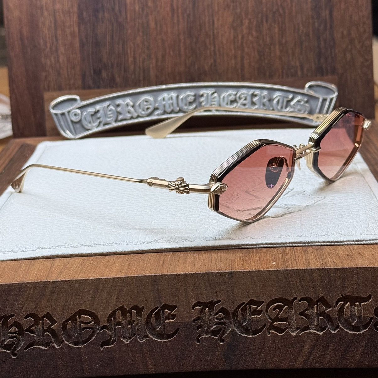 Chrome Hearts Chrome Hearts BIO 1/1 Sunglasses Size ONE SIZE - 4 Thumbnail
