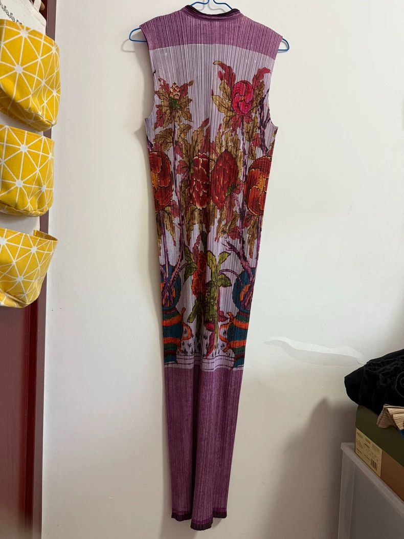 Issey Miyake Issey Miyake size:3 Purple flower-blooming peony dress of Size XS / US 0-2 / IT 36-38 - 8 Thumbnail
