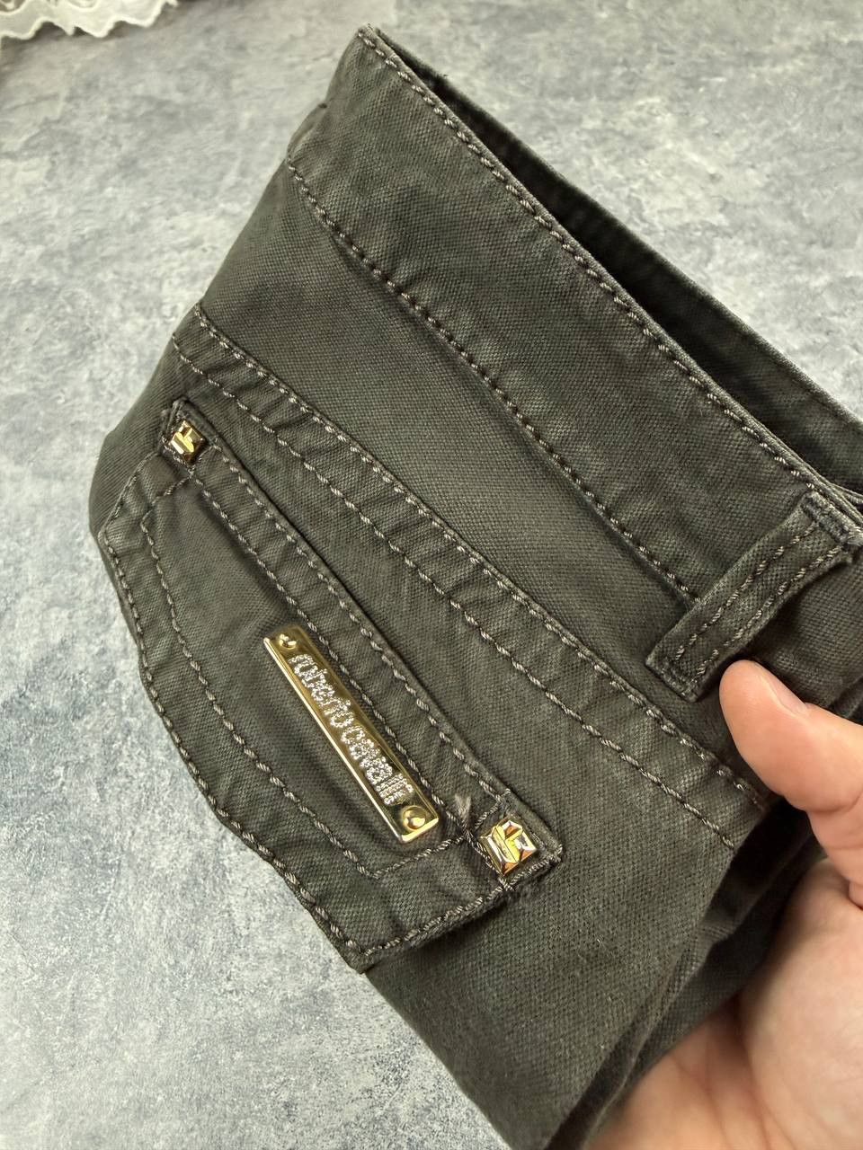 Roberto Cavalli Roberto Cavalli coquette core flared y2k distressed jeans Size 27" / US 4 / IT 40 - 17 Thumbnail