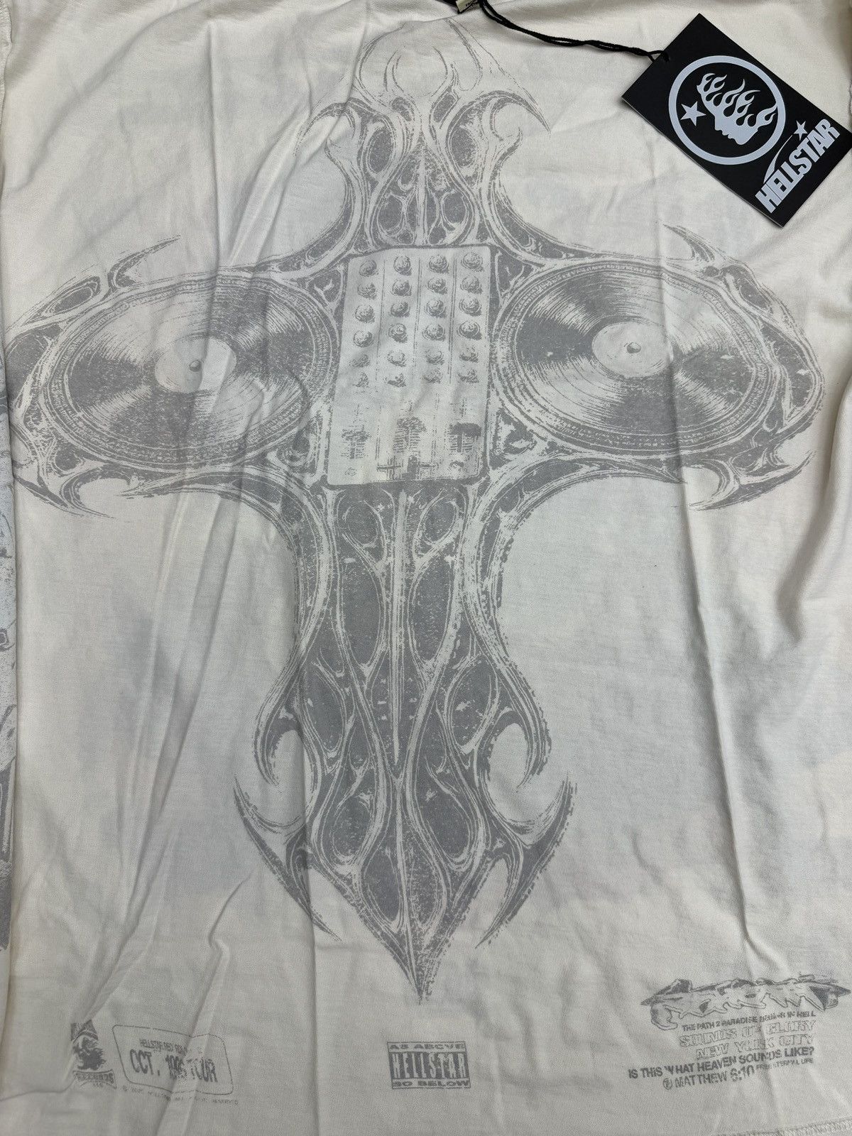 HELLSTAR Hellstar DJ Reverse Long Sleeve T-shirt Size US L / EU 52-54 / 3 - 10 Thumbnail