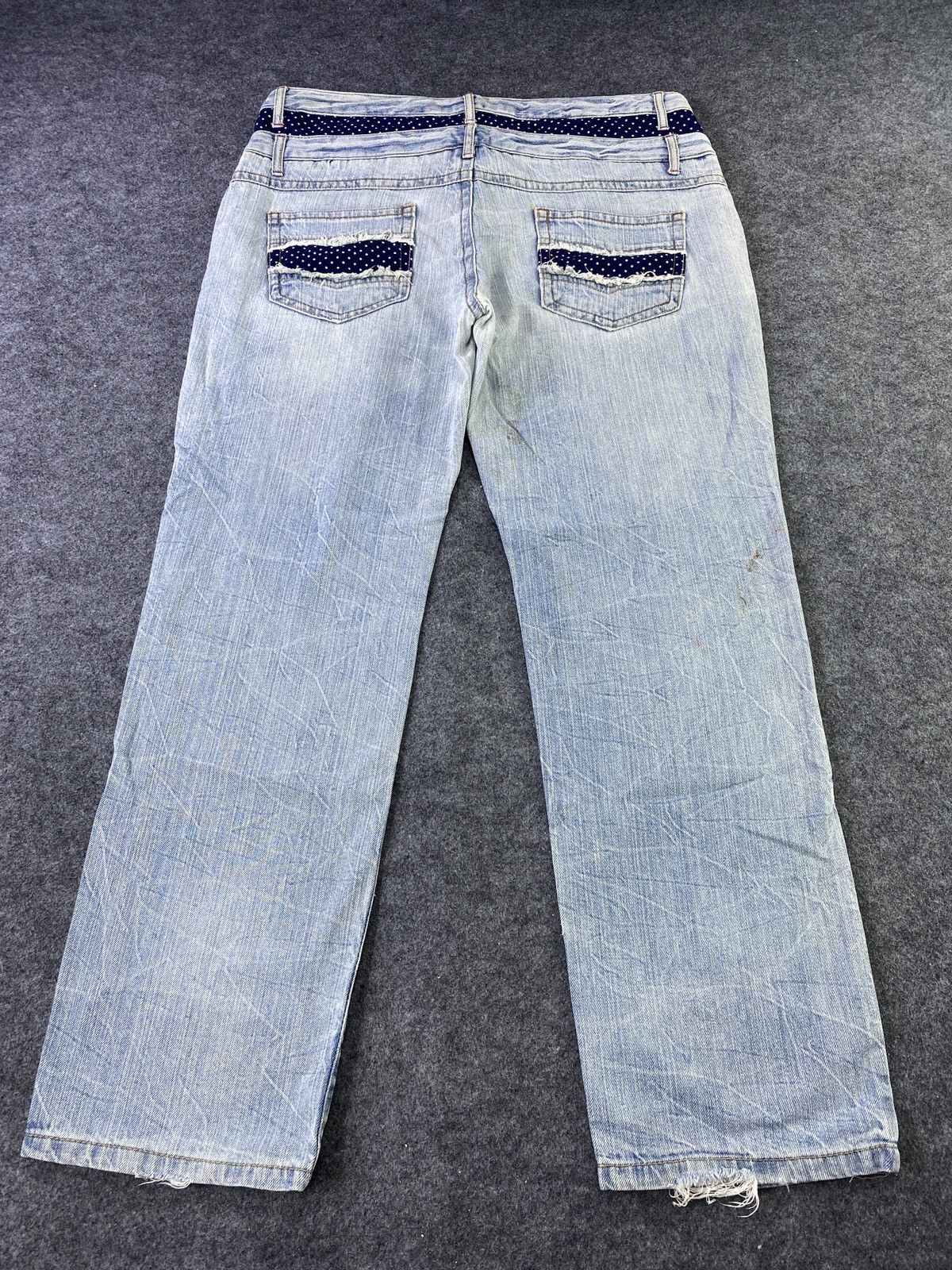 Japanese Brand × Jean Japanese Brand Blue Wash Jeans - J892 Size 37" - 4 Thumbnail