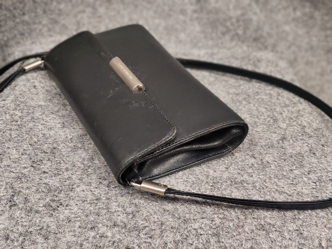 Mandarina Duck Mandarina Duck Mini leather black Messenger shoulder bag Size ONE SIZE - 5 Thumbnail