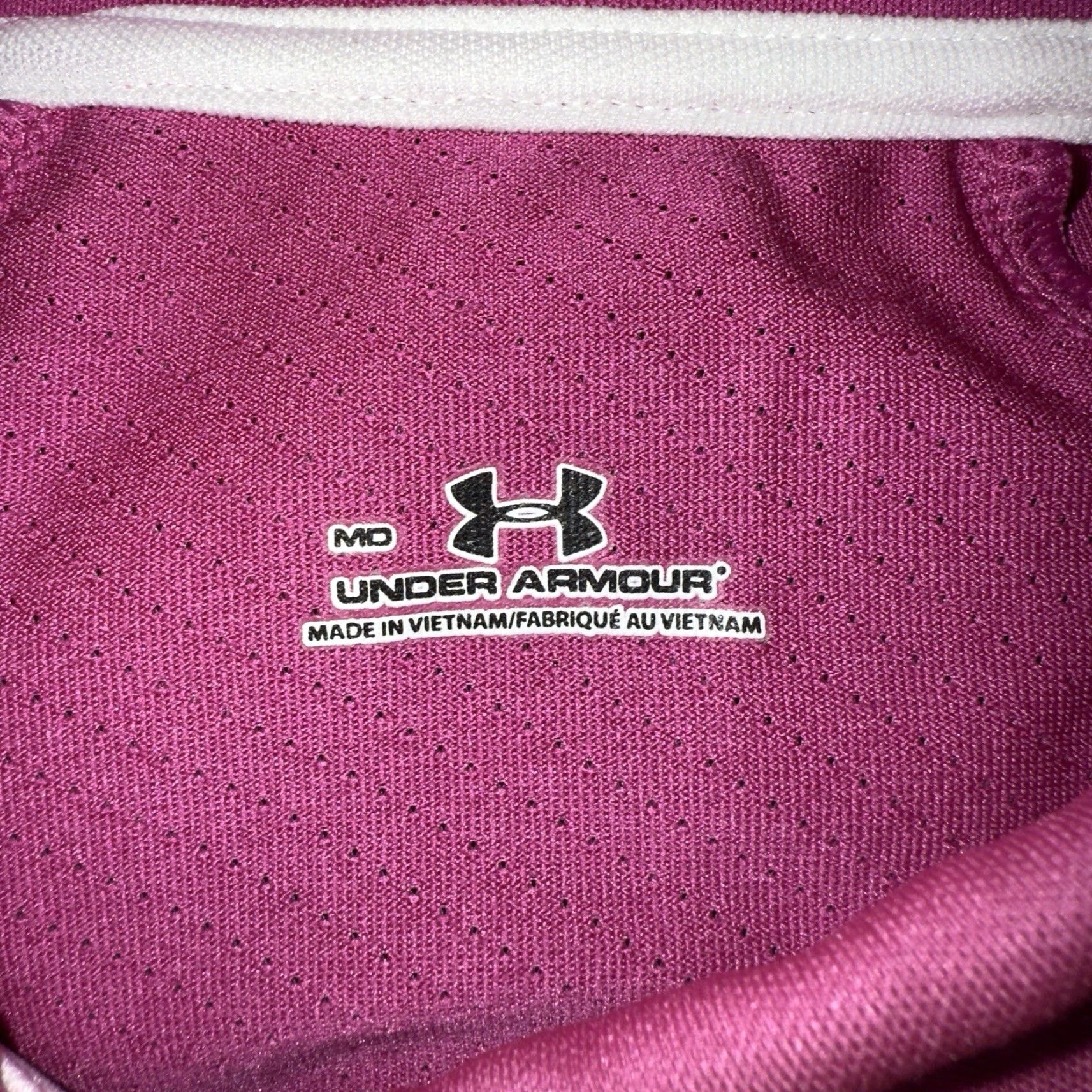 Under Armour Under Armour Polo Shirt Women M Pink Athletic Activewear Womens Size M / US 6-8 / IT 42-44 - 4 Thumbnail