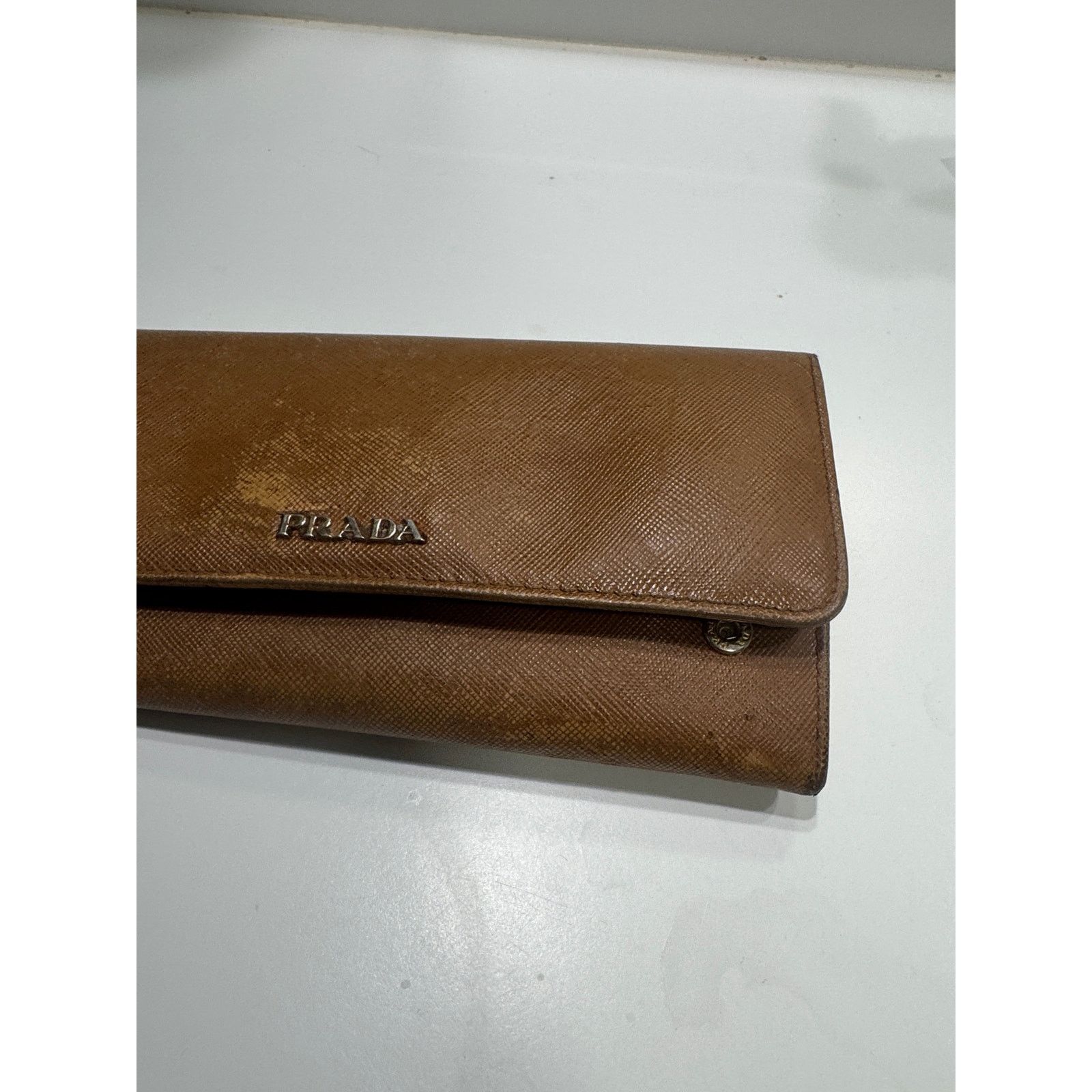 Prada Prada Brown Leather wallet Size ONE SIZE - 8 Thumbnail
