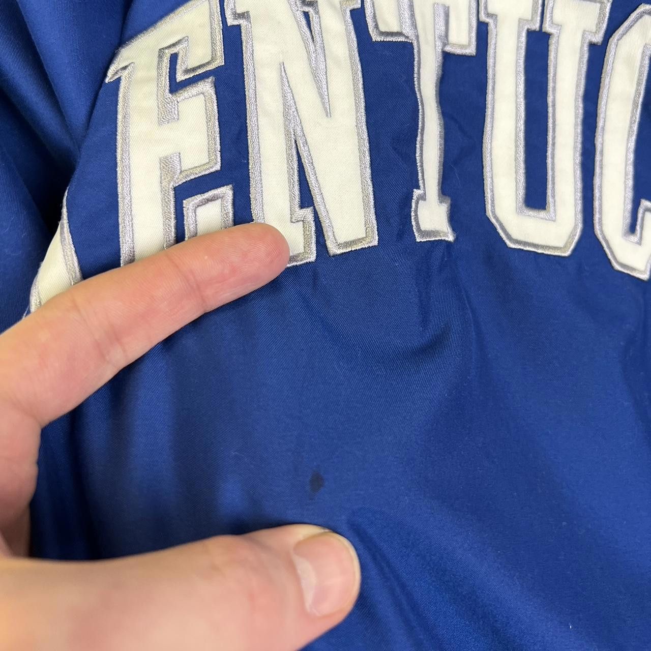 Designer Kentucky Wildcats Vintage windbreaker jacket size L Size US L / EU 52-54 / 3 - 3 Thumbnail