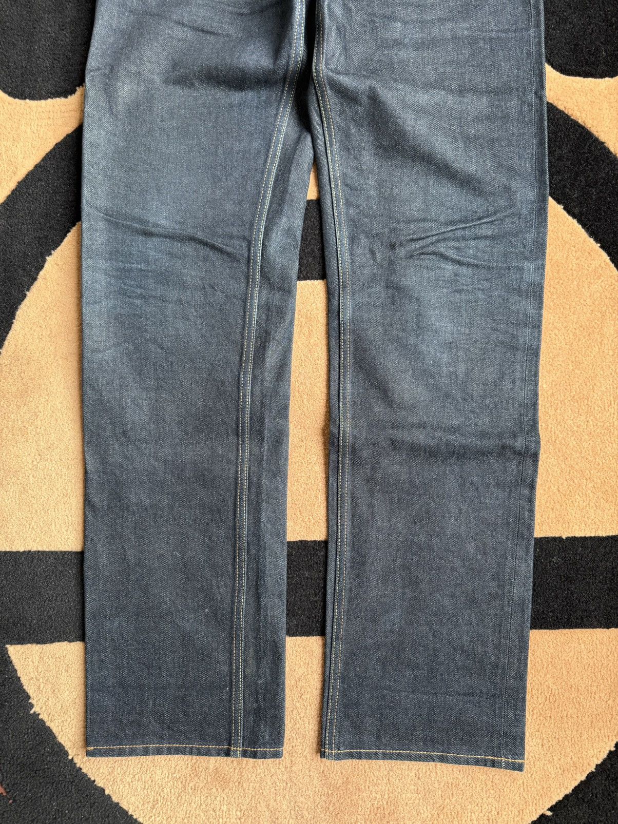 Evisu × Japanese Brand × Vintage evisu embroidery daicock style denim jeans size：29x34 Size US 29 - 8 Thumbnail