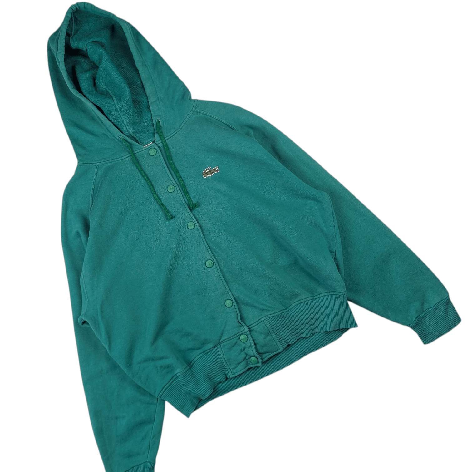 Lacoste LACOSTE Big Spell Out Logo Hoodie Size XL / US 12-14 / IT 48-50 - 4 Thumbnail