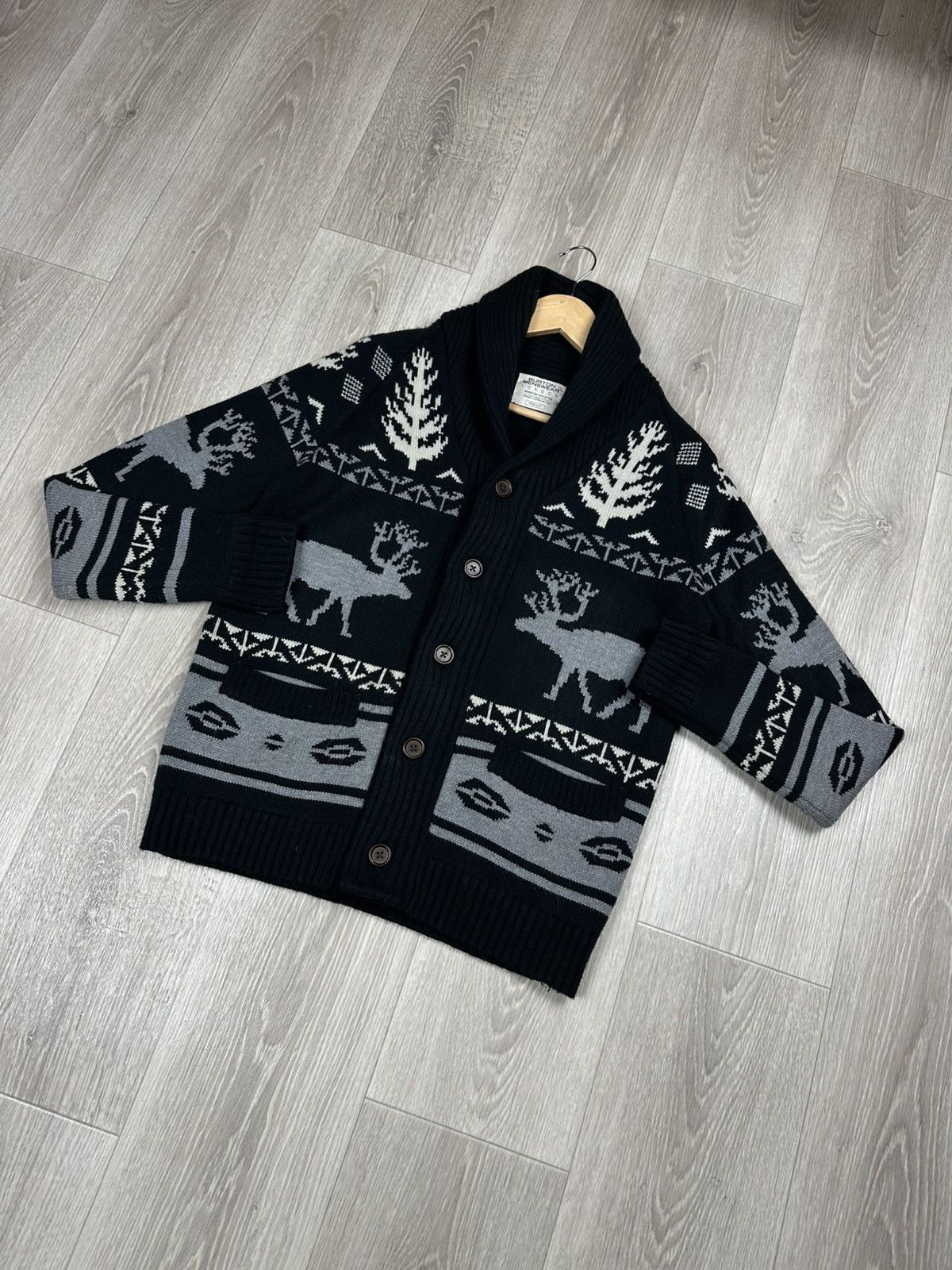 Burton Vintage Burton Deer Cardigan Sweater Knitwear Size M Size US M / EU 48-50 / 2 - 3 Thumbnail