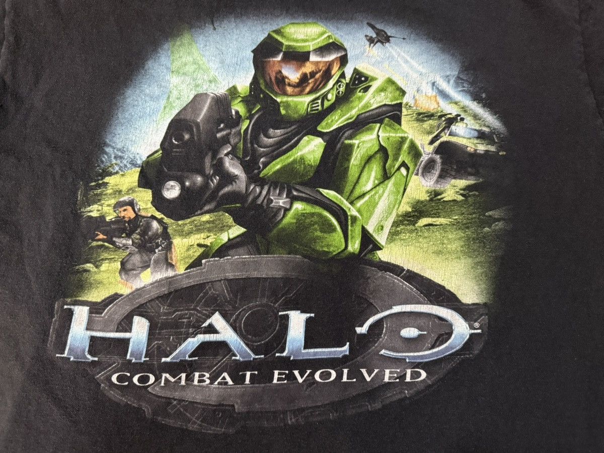 Vintage Vintage 2000s Halo Combat Evolved T Shirt Xbox XL Size US XL / EU 56 / 4 - 3 Thumbnail