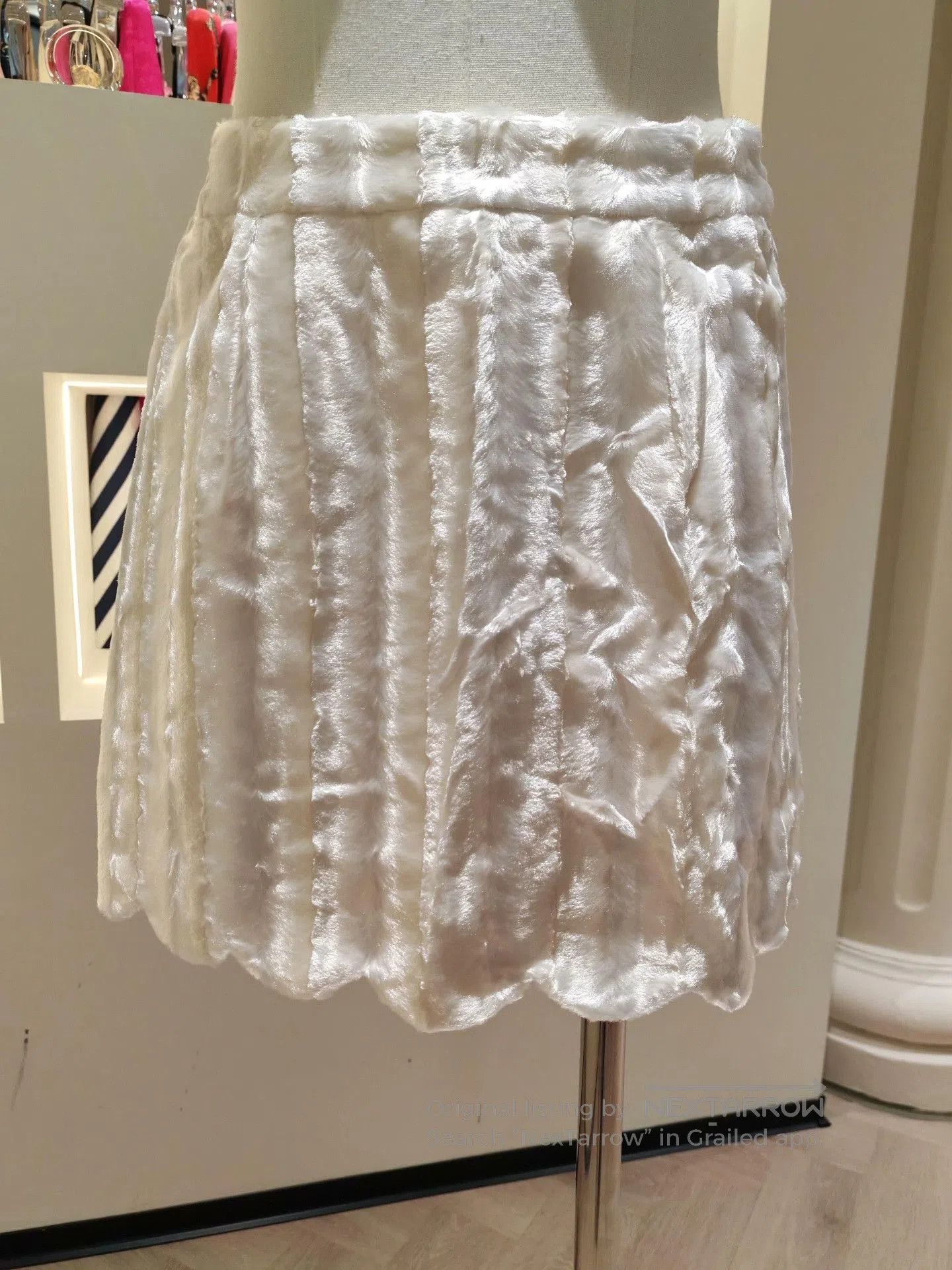 Other Diana Vevina White Velvet Set. Size 31" - 8 Thumbnail