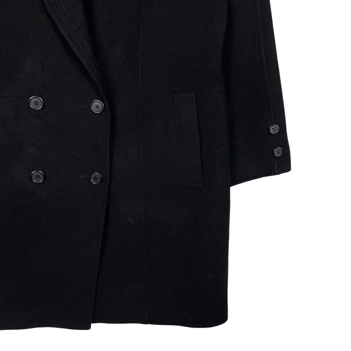 Other Reggio E. Ferrario Double Breasted Wool Coat Size L / US 10 / IT 46 - 4 Thumbnail