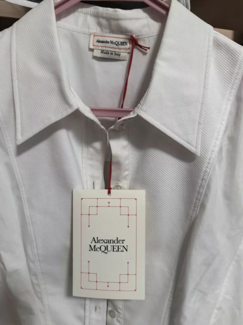 Alexander McQueen Alexander McQUEEN size 44 Short sleeved shirt 2505-Nextarr Size L / US 10 / IT 46 - 3 Thumbnail