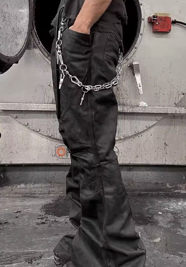 Jewelry PUNK Heavy Lndustry Mechanical Trouser Chain Size ONE SIZE - 6 Thumbnail