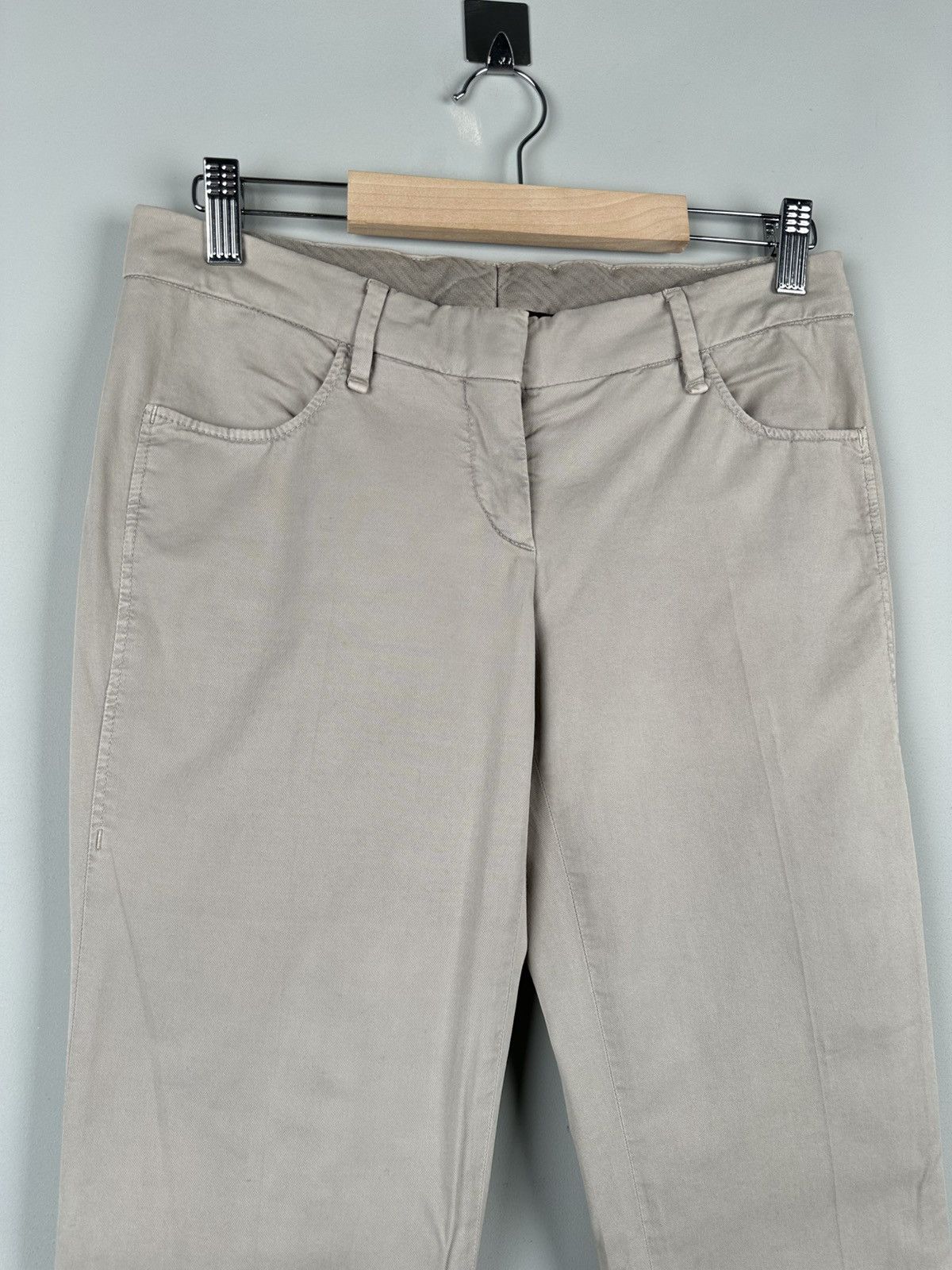 Brunello Cucinelli Brunello Cucinelli Chino Pants Womens Size 27" / US 4 / IT 40 - 4 Thumbnail