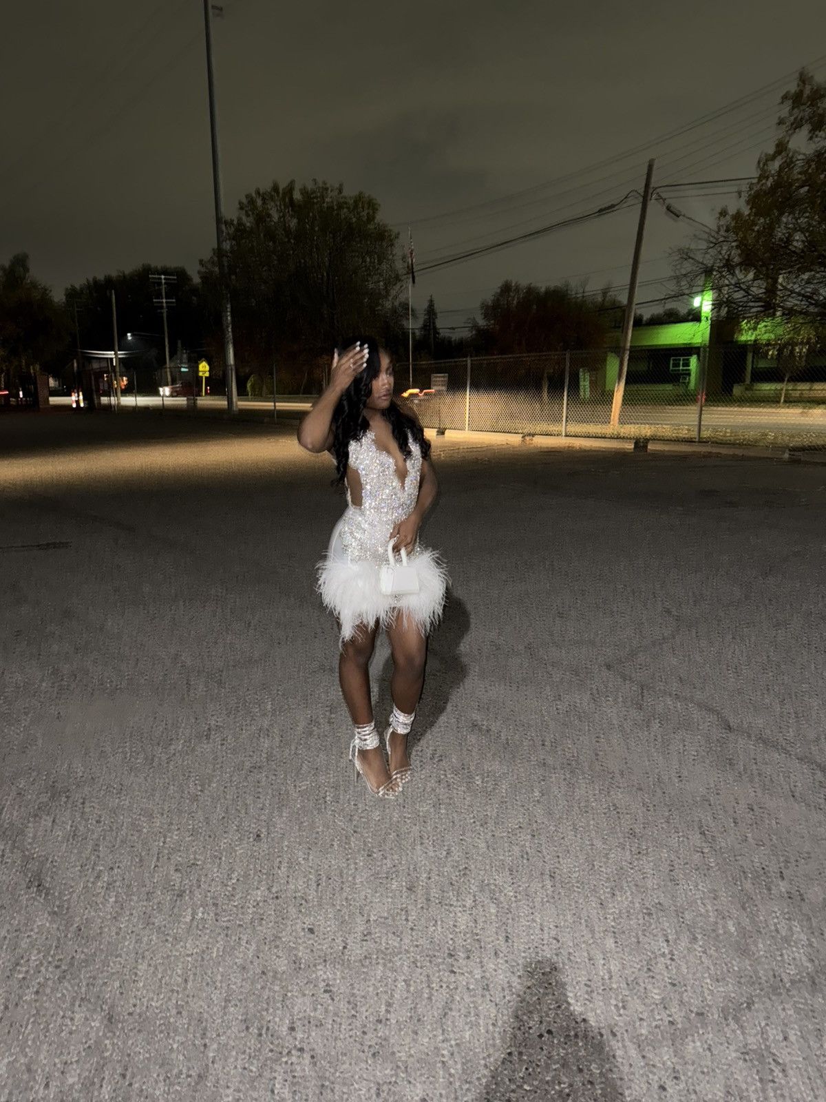 Other Custom made white dress Size S / US 4 / IT 40 - 2 Thumbnail