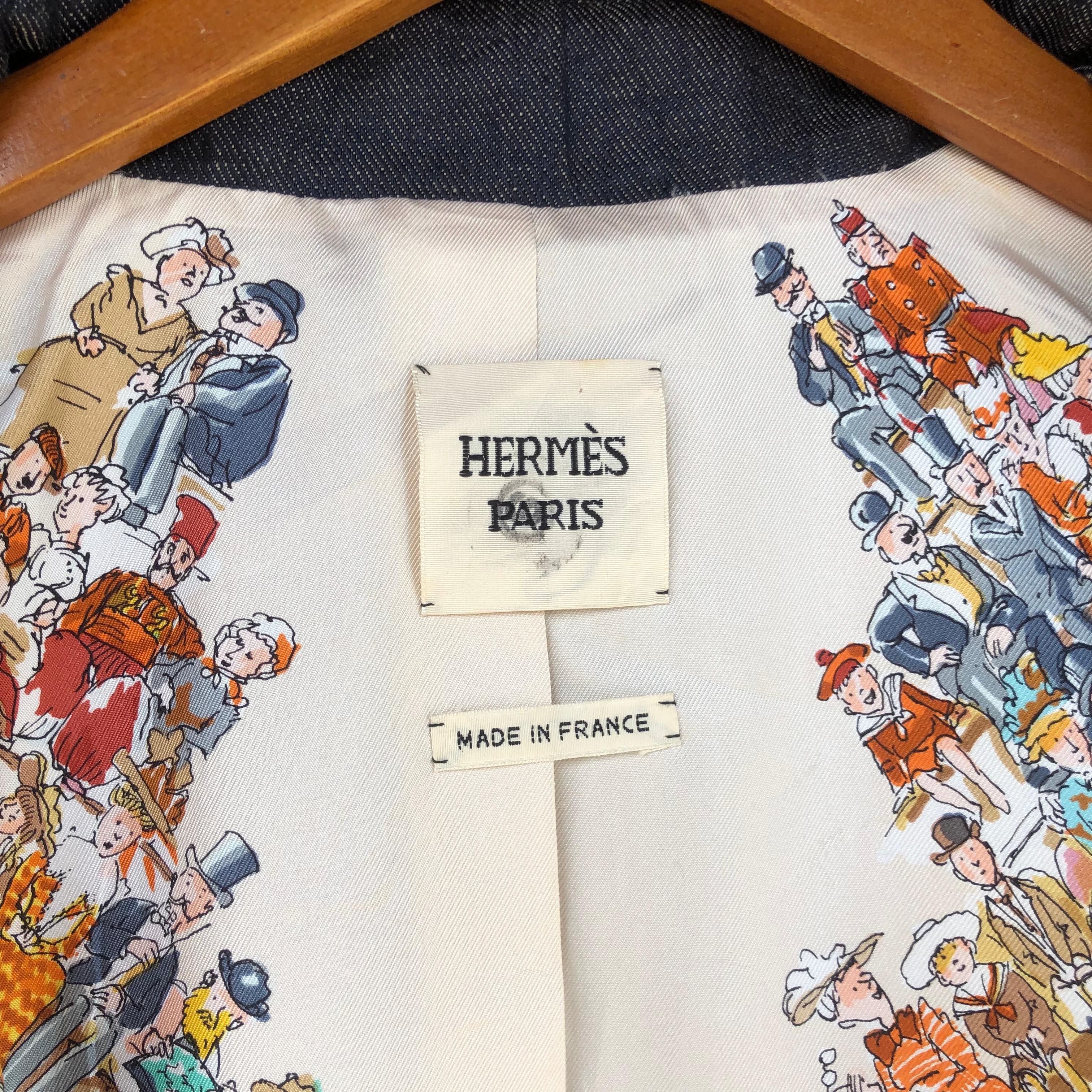 Hermes Hermes Coat Denim Martin Margiela Size US M / EU 48-50 / 2 - 5 Thumbnail