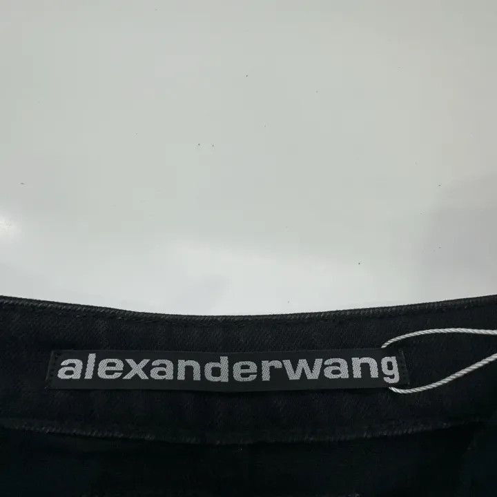 Alexander Wang Alexander Wang High-Waisted Denim Shorts for Women - Size 25" / US 0 / IT 36 - 3 Thumbnail