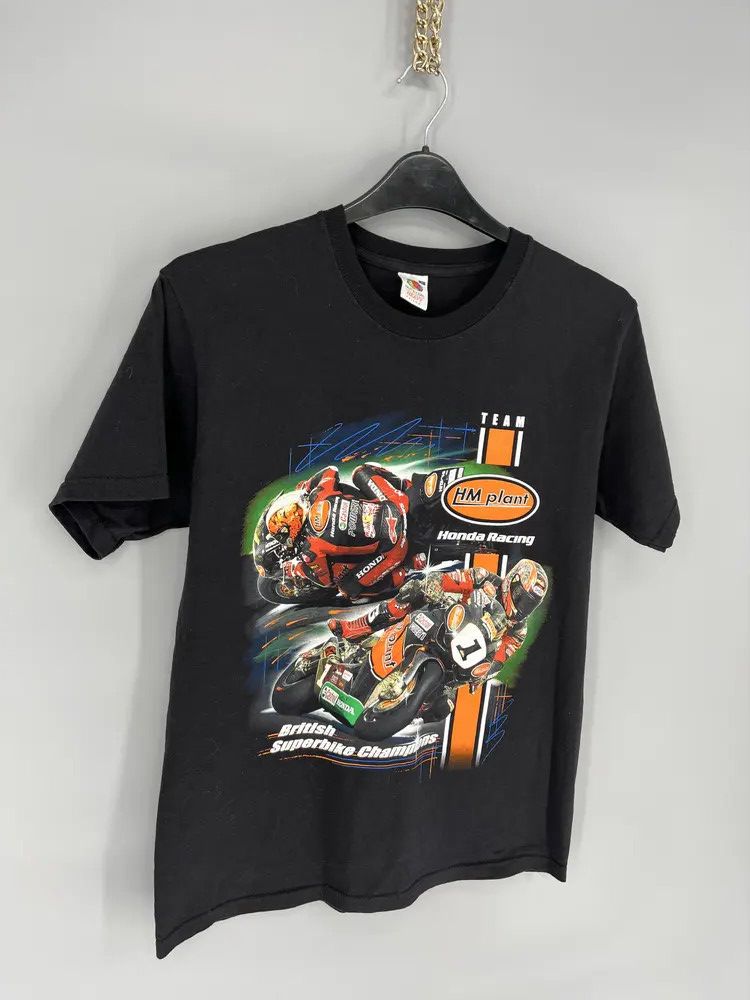 Formula 1 Vintage Y2K HM plant Honda Racing streetwear style Castol Size US M / EU 48-50 / 2 - 6 Thumbnail