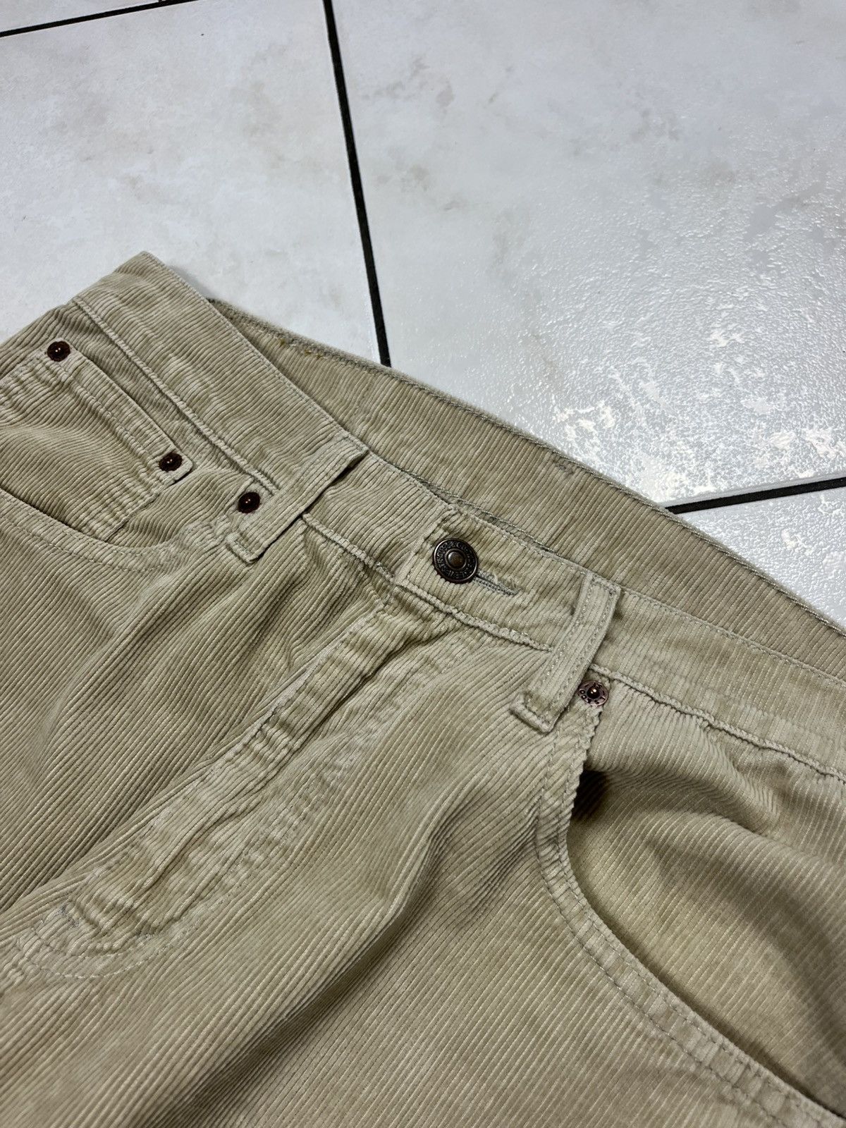 Levi's × Vintage Vintage Levi’s 751 corduroy velvet regular pants trousers Size US 32 / EU 48 - 8 Thumbnail