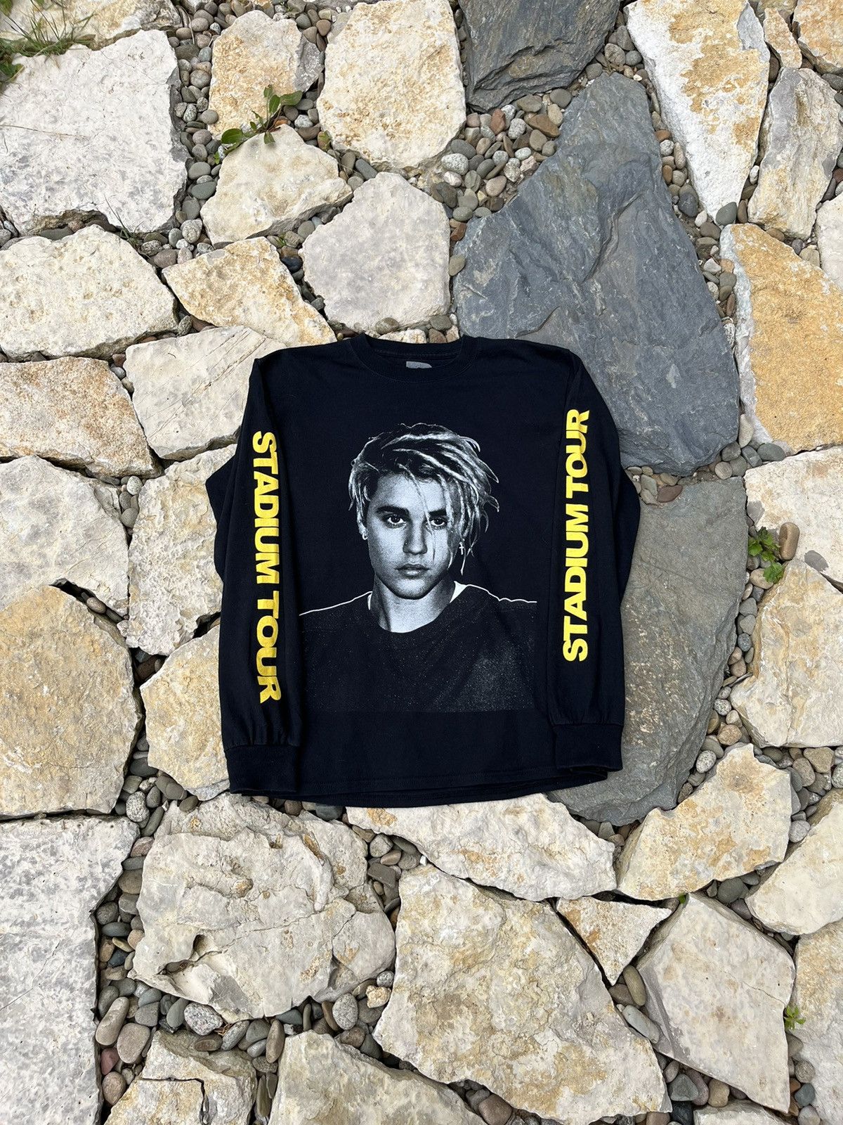 Justin Bieber Justin Bieber Team 2017 stadium tour long sleeve y2k tee Size US S / EU 44-46 / 1 - 2 Thumbnail