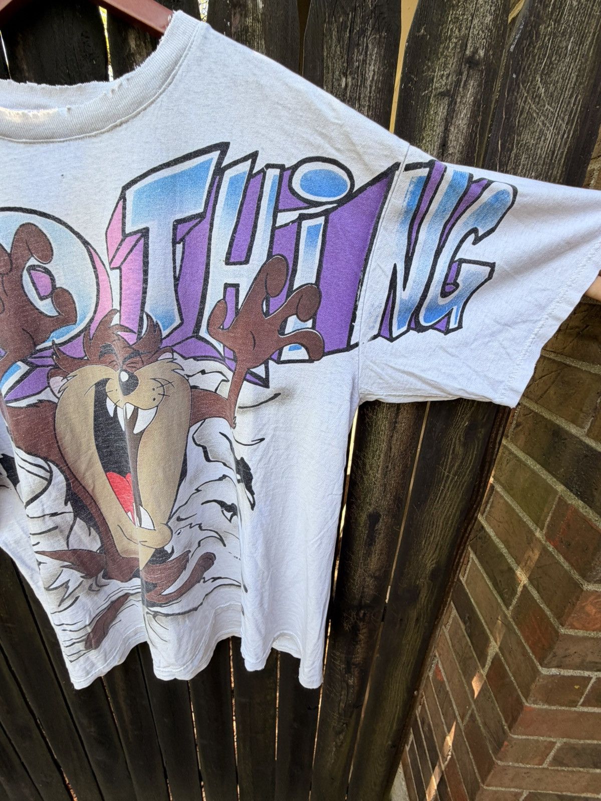 Vintage VTG 1995 TAZ FREEZE WILD THING TEE SIZE XL Size US XL / EU 56 / 4 - 3 Thumbnail