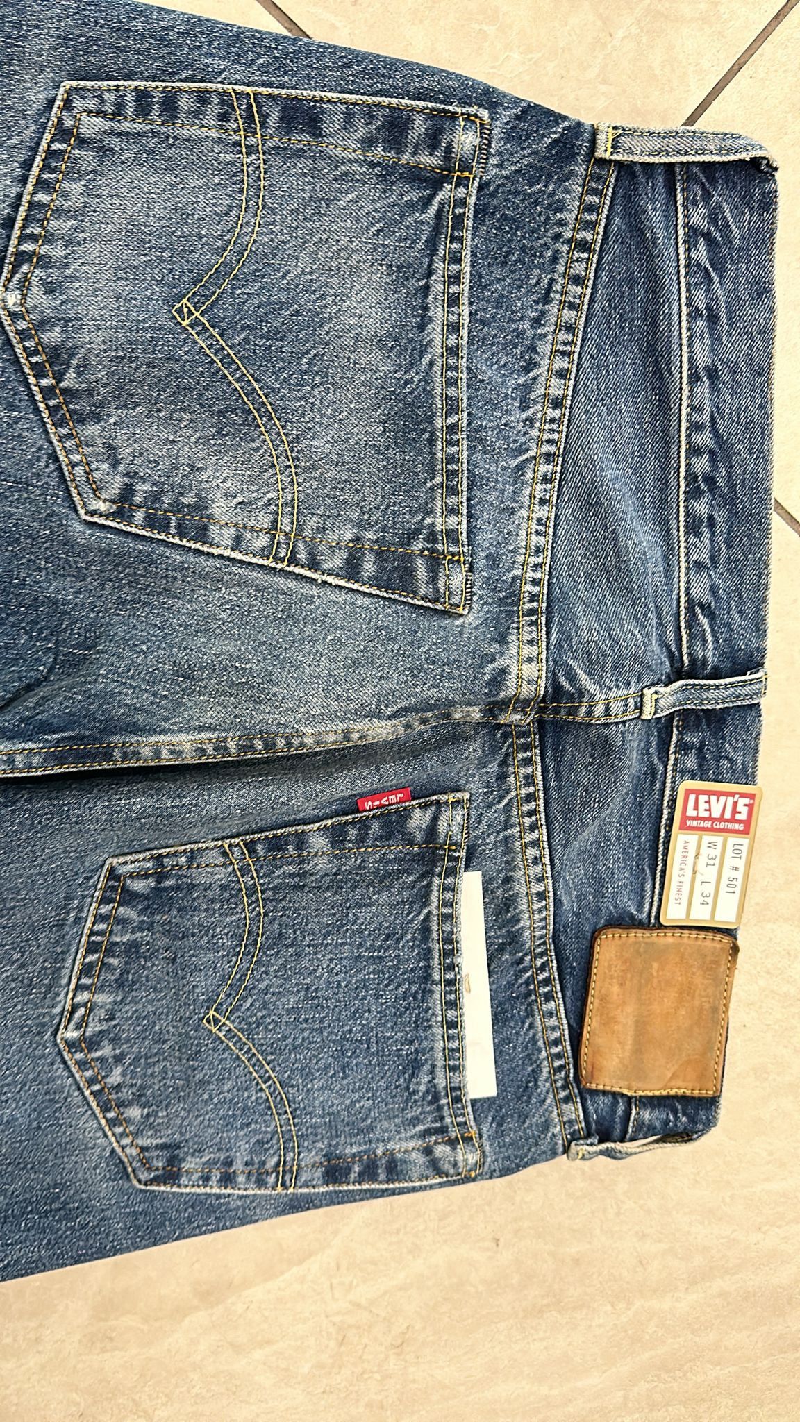 Levi's Vintage Clothing LVC Levi's Vintage Clothing 1954 501XX BigE Selvedge Jeans Size US 31 - 6 Thumbnail