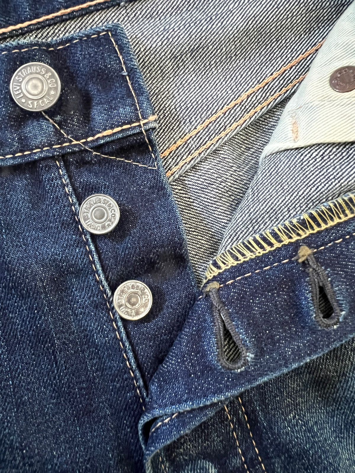LVC × Levi's × Vintage Vintage LVC Levi’s 501XX Hidden Rivet Selvedge Denim Size US 34 / EU 50 - 24 Thumbnail