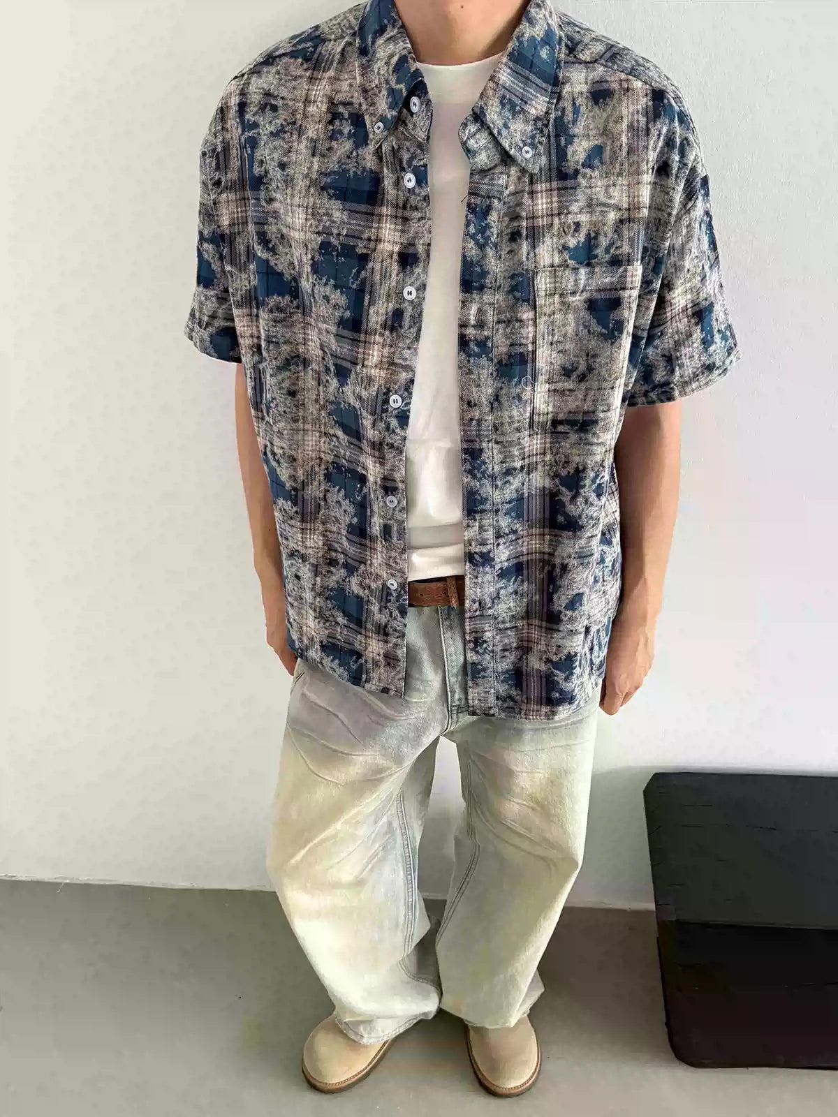 Other Short-Sleeve Flannel Shirt Size US M / EU 48-50 / 2 - 1 Thumbnail