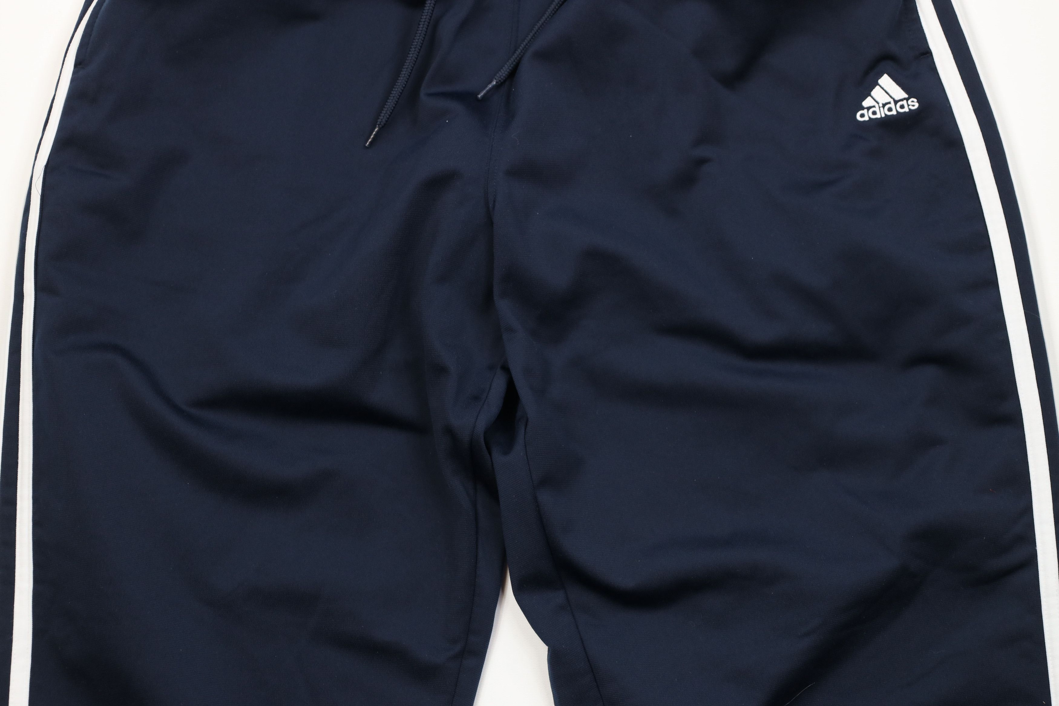 Adidas Vintage Y2K Adidas Striped Wide Leg Sweatpants Pants Blue Size US 34 / EU 50 - 3 Thumbnail